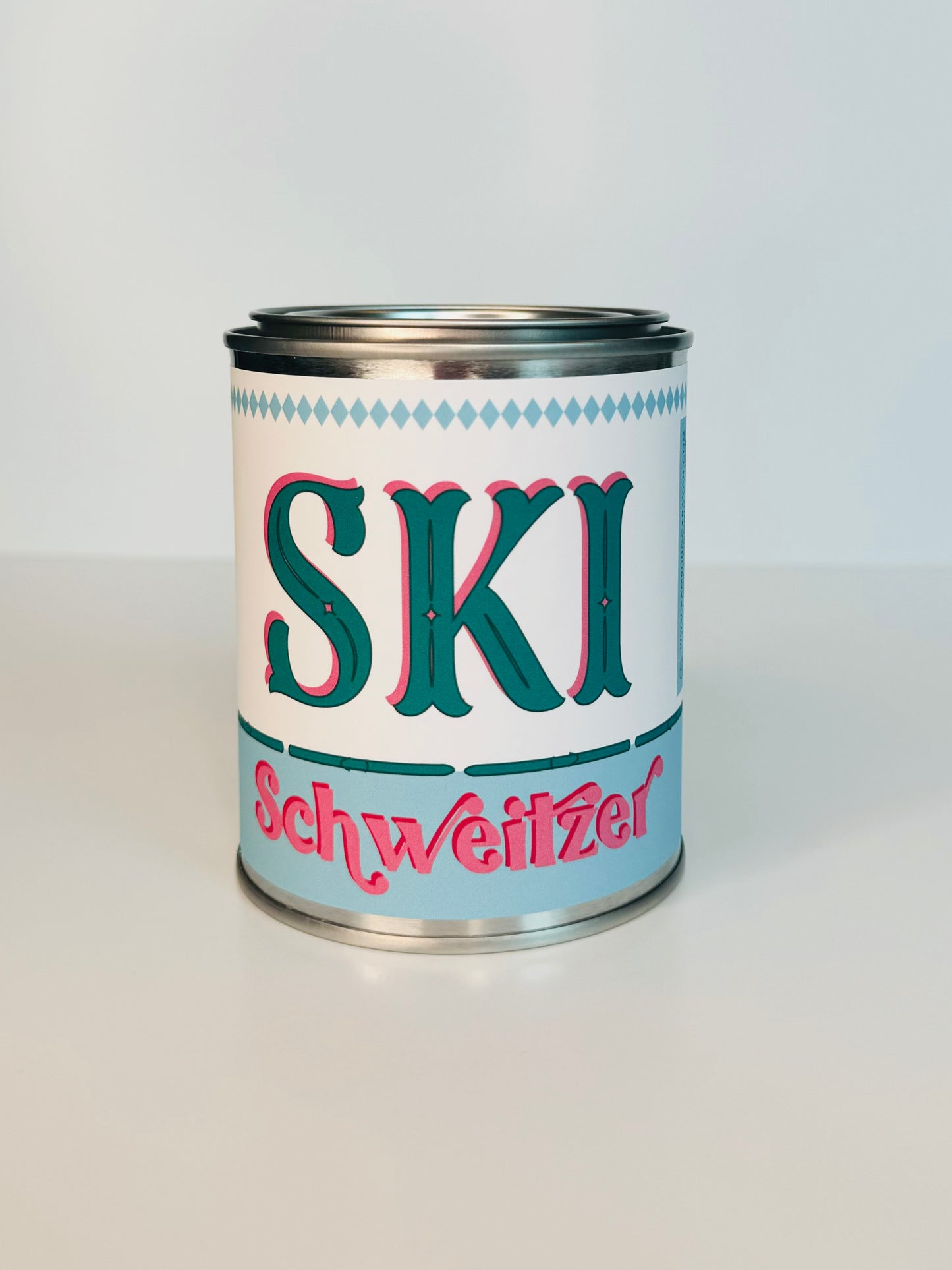Ski Schweitzer - Paint Tin Candle