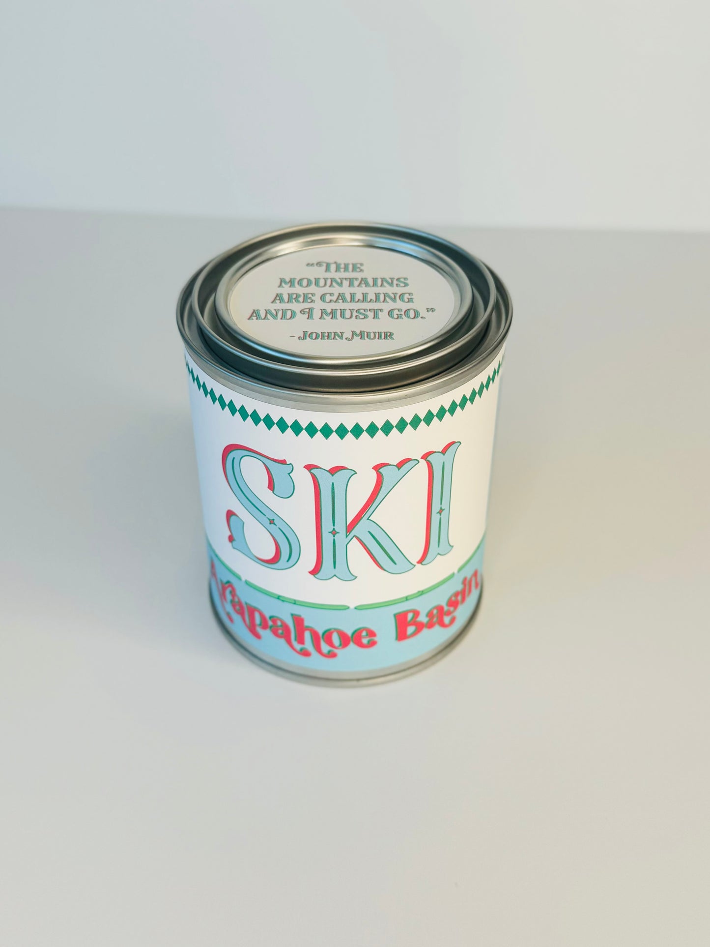 Ski Arapahoe Basin - Paint Tin Candle