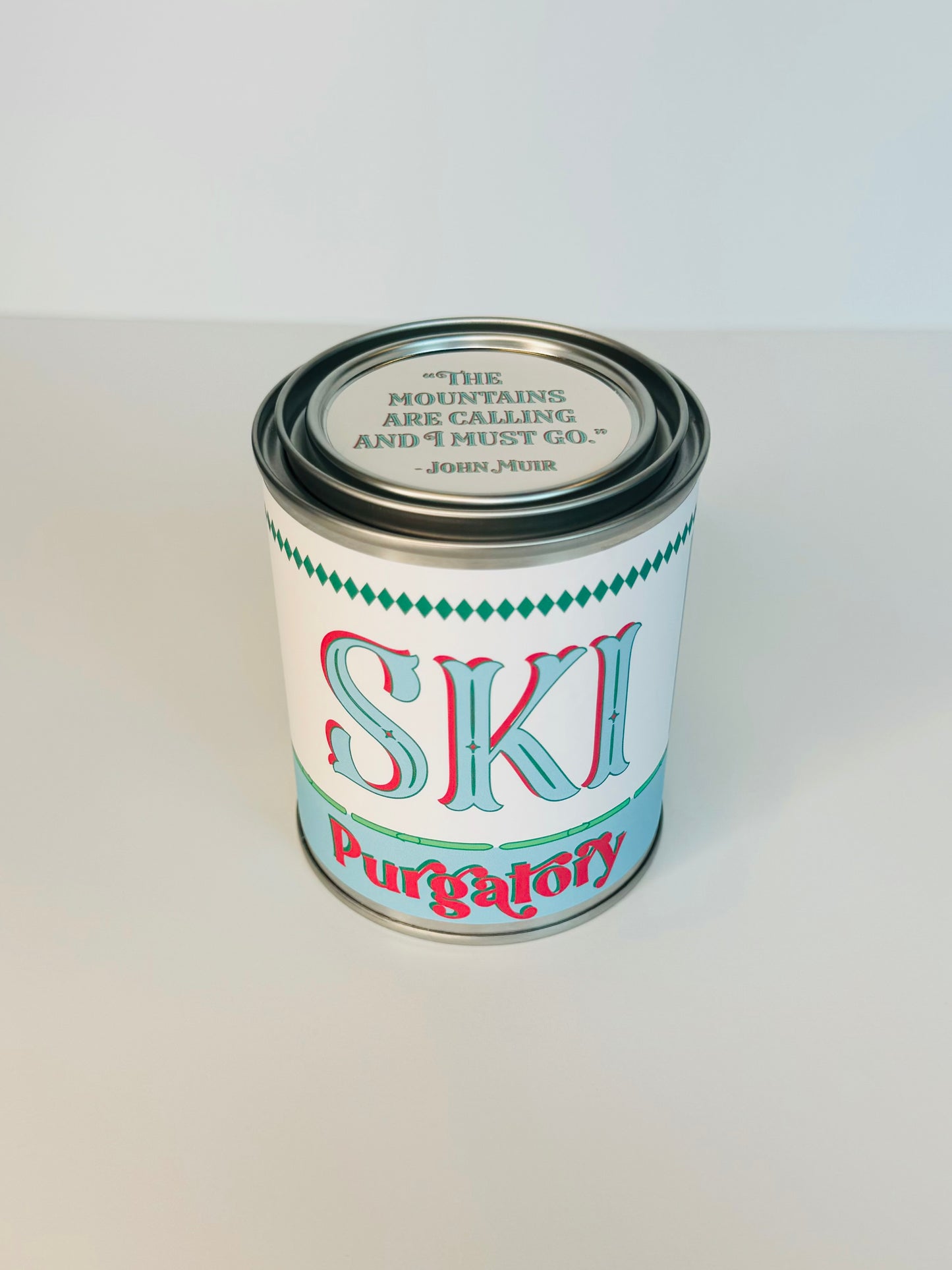 Ski Purgatory - Paint Tin Candle