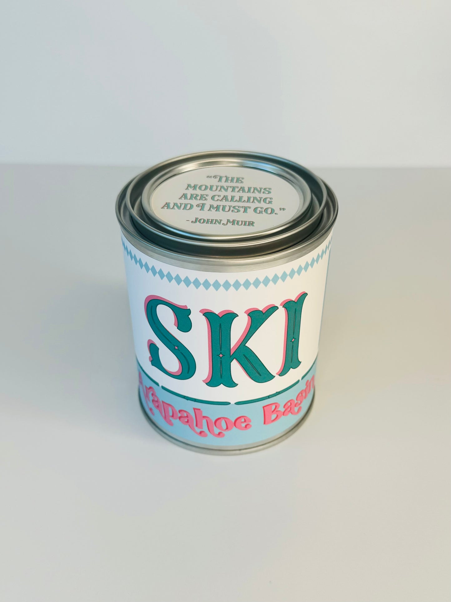 Ski Arapahoe Basin - Paint Tin Candle