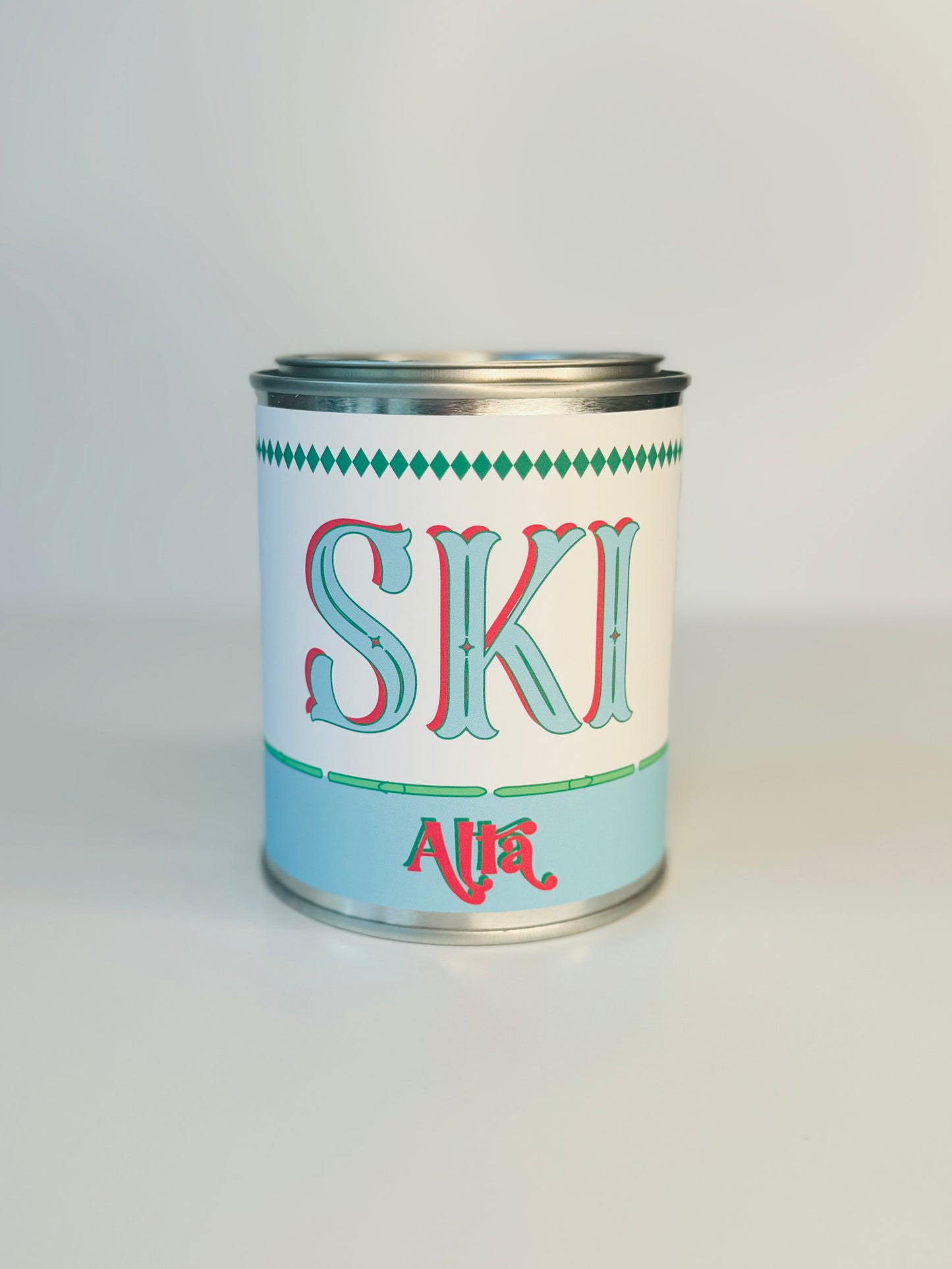Ski Alta - Paint Tin Candle