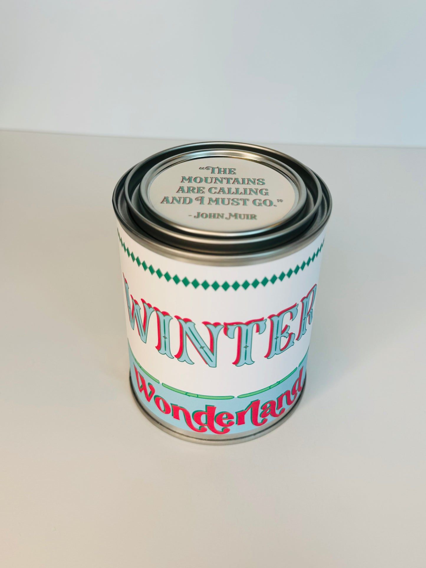 Winter Wonderland - Paint Tin Candle