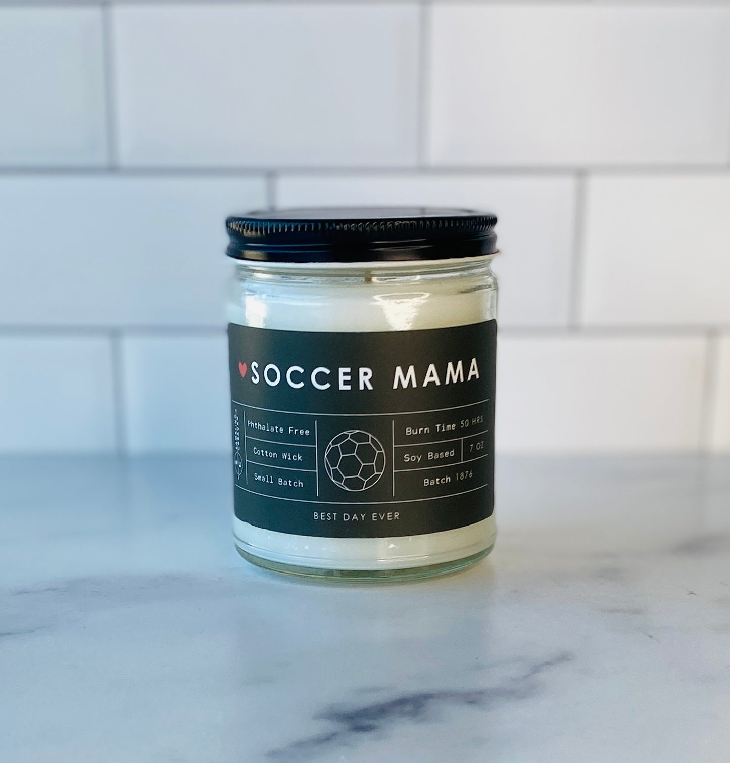Soccer Mama Candle
