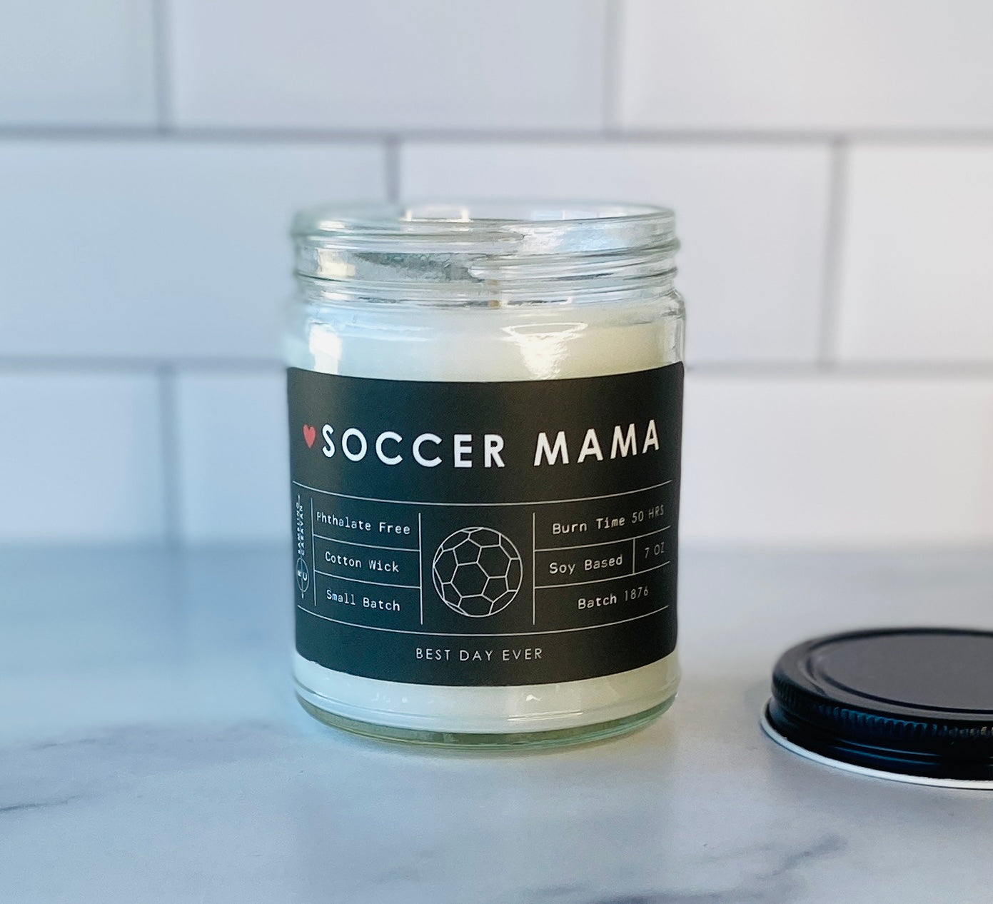 Soccer Mama Candle