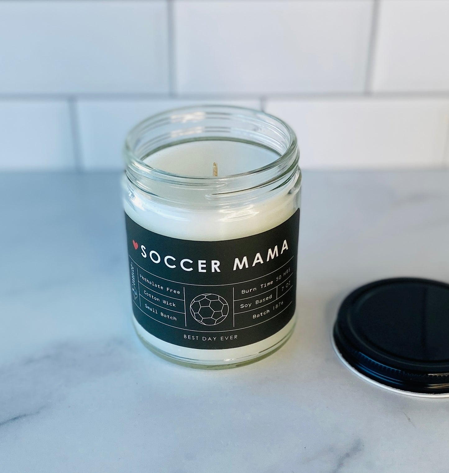 Soccer Mama Candle