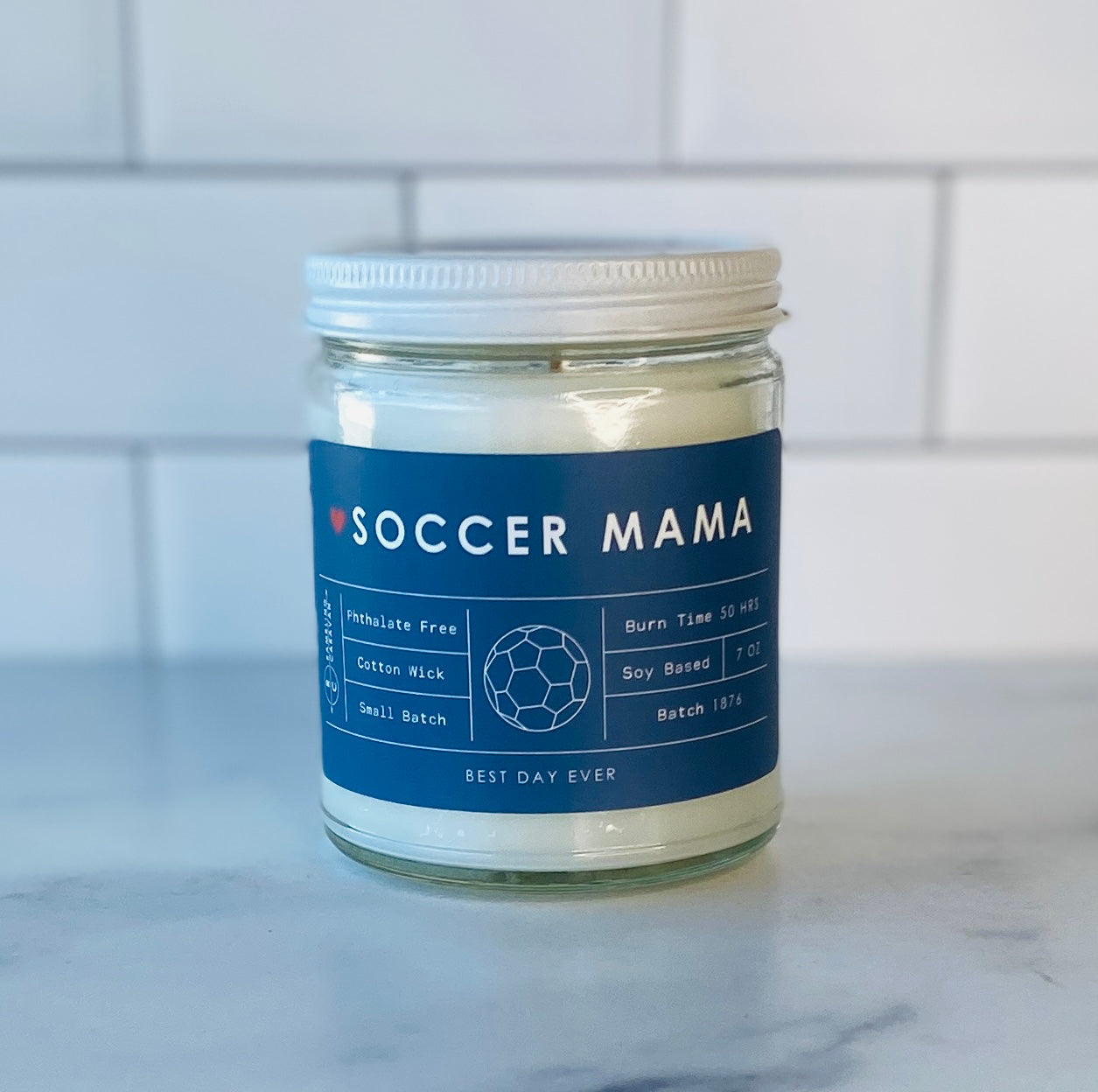 Soccer Mama Candle