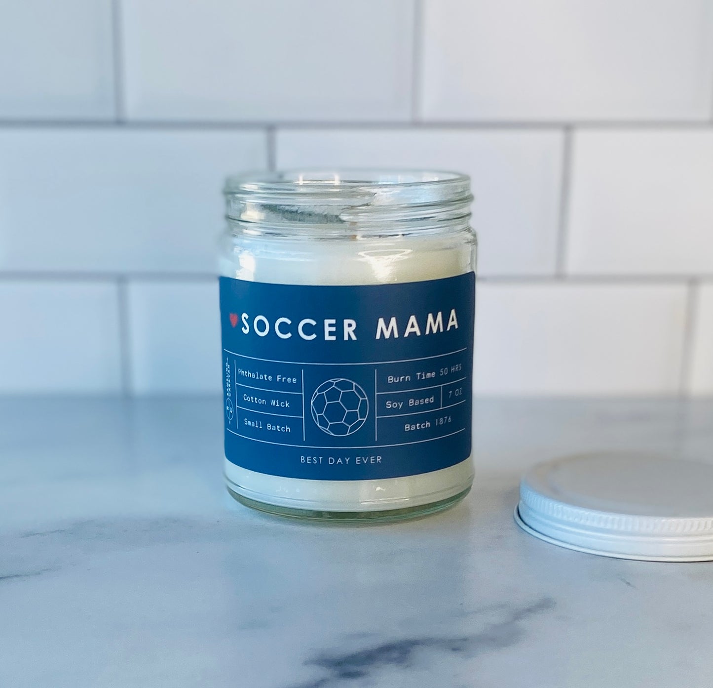 Soccer Mama Candle