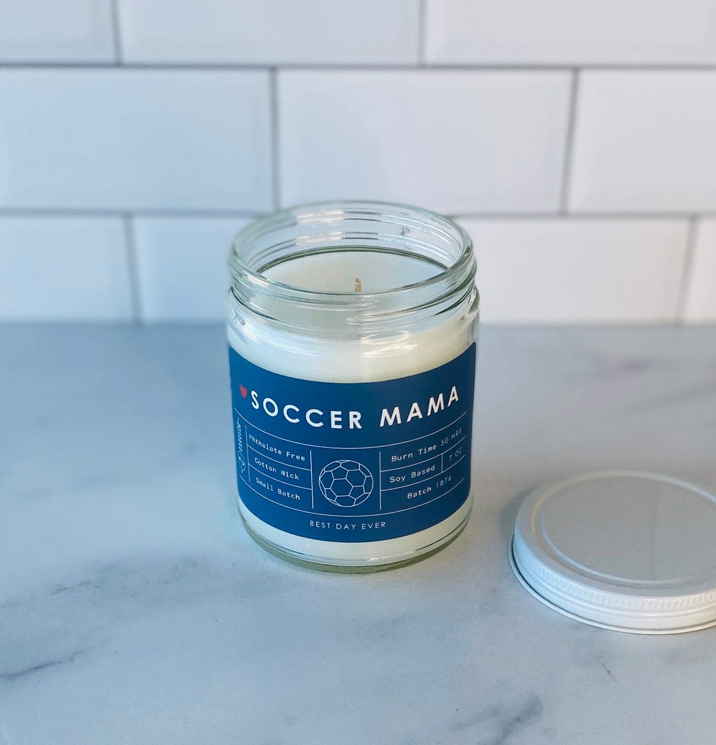 Soccer Mama Candle