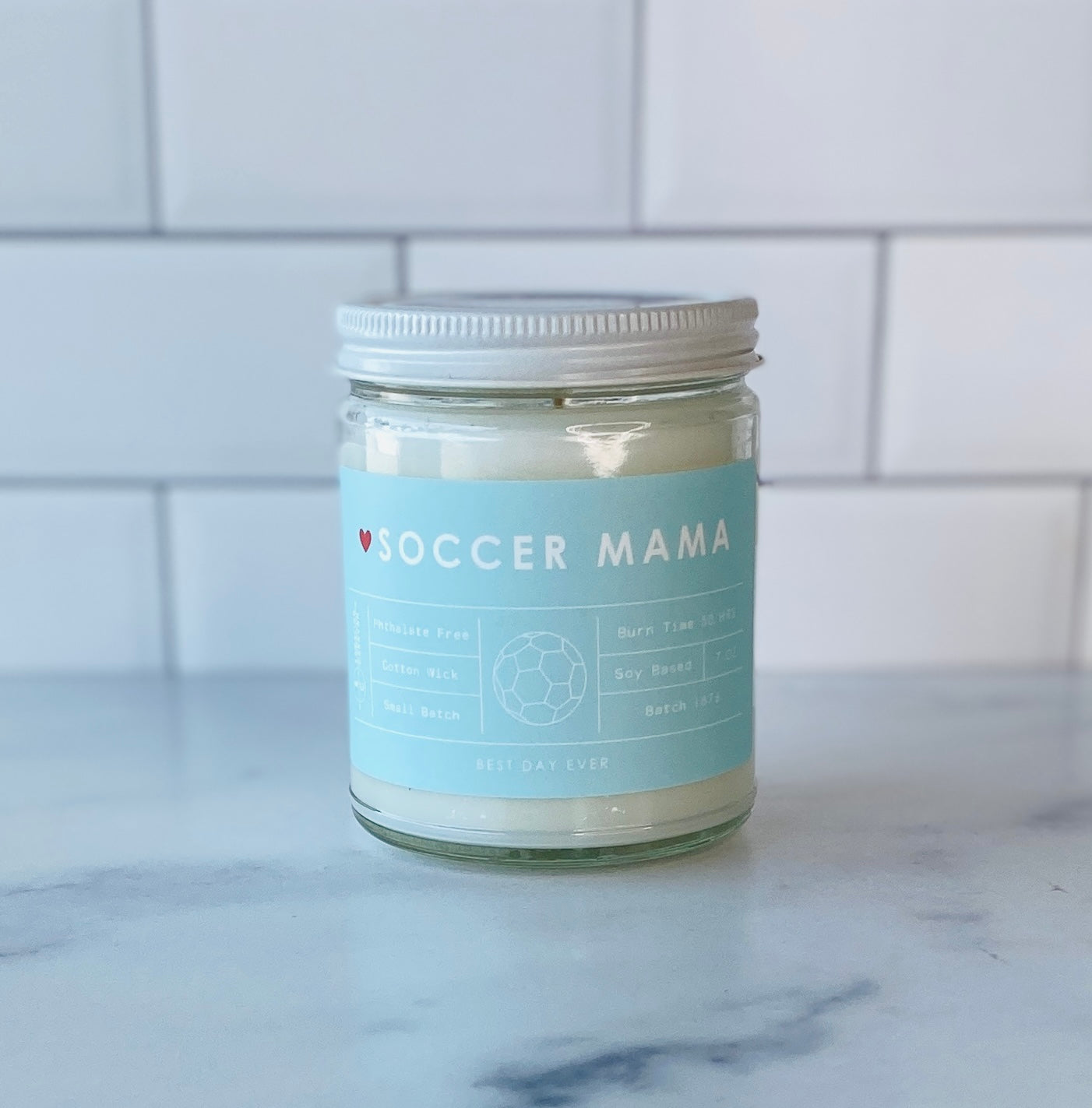 Soccer Mama Candle