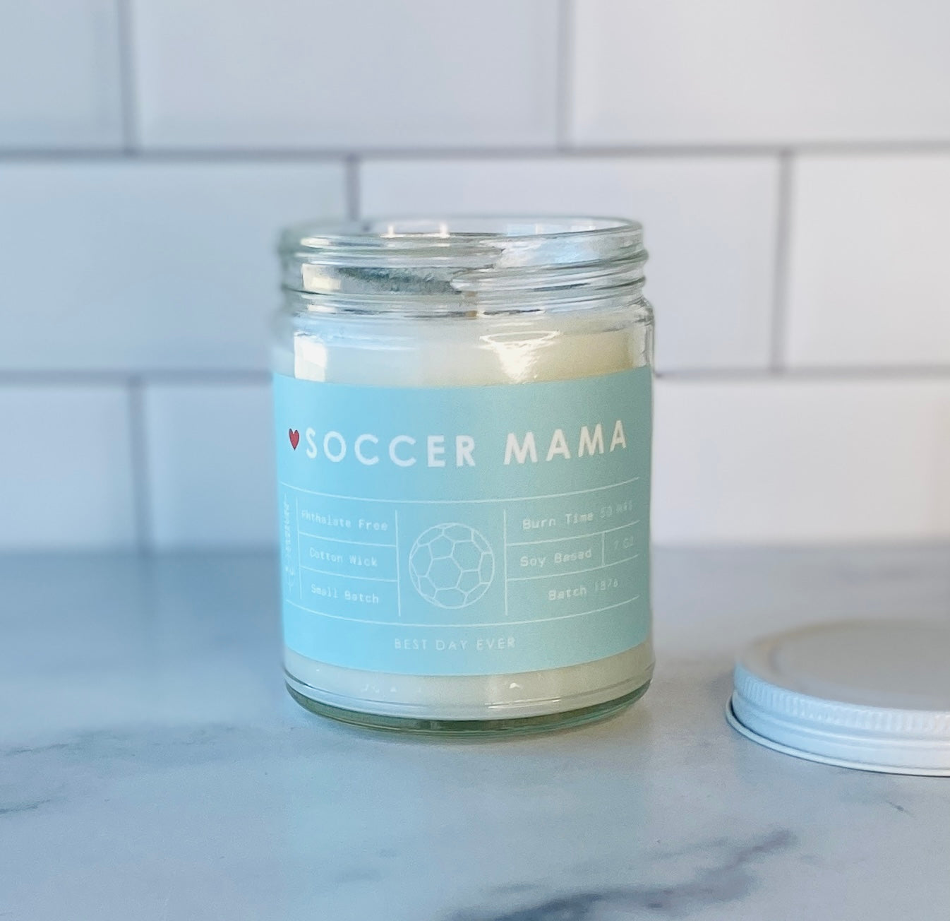 Soccer Mama Candle
