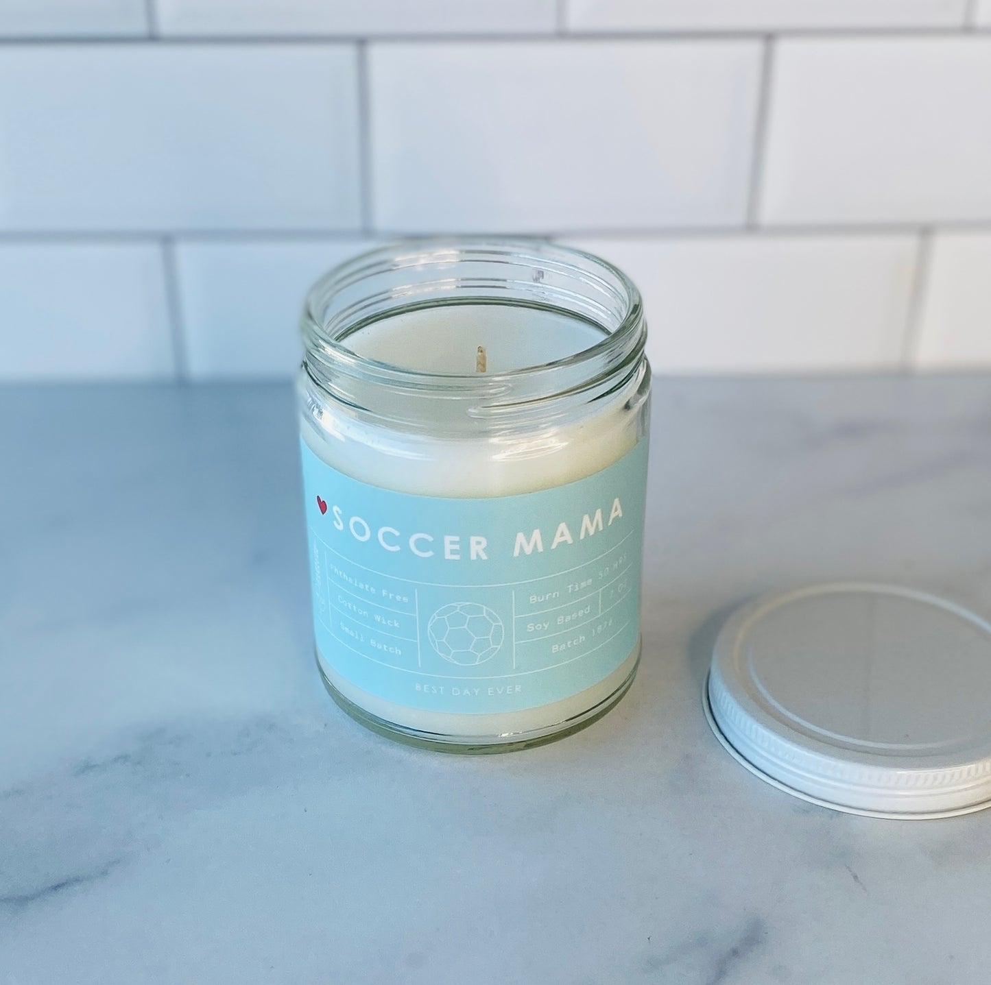 Soccer Mama Candle