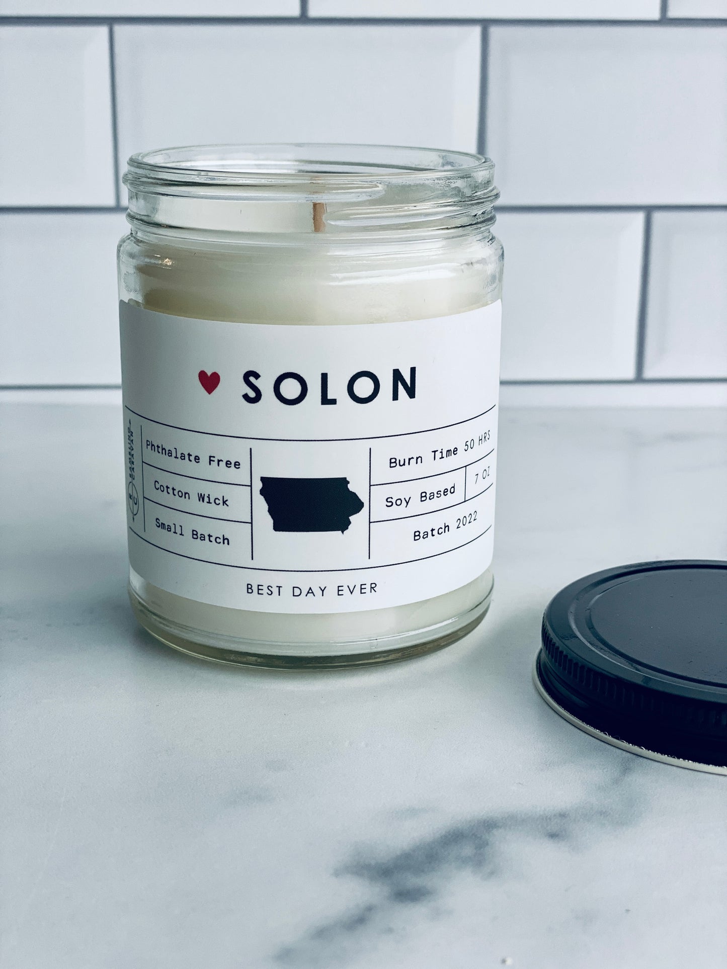 Solon, IA Candle