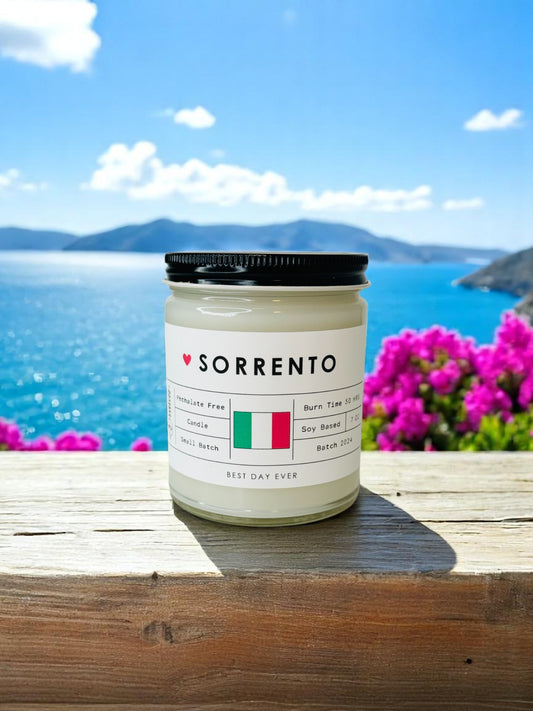 Sorrento, Italy Candle