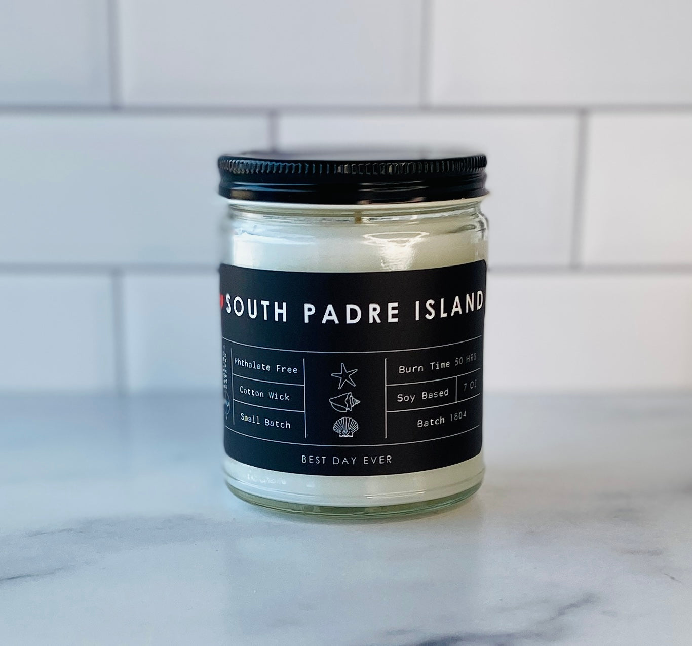 South Padre Island, TX Candle