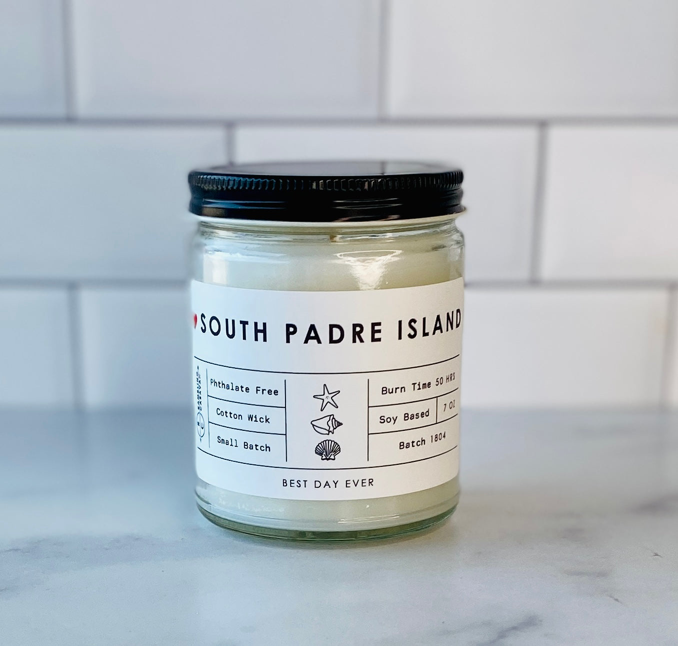 South Padre Island, TX Candle