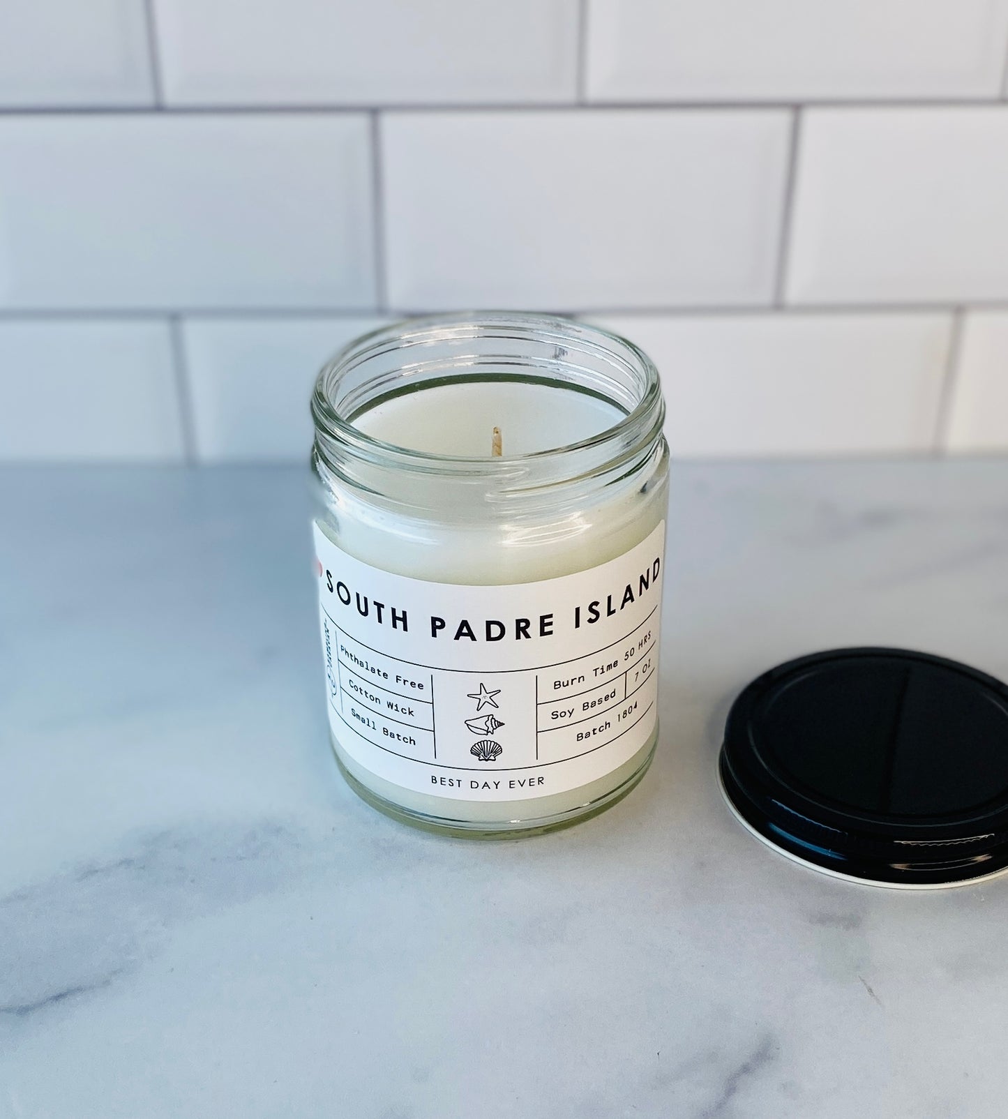 South Padre Island, TX Candle