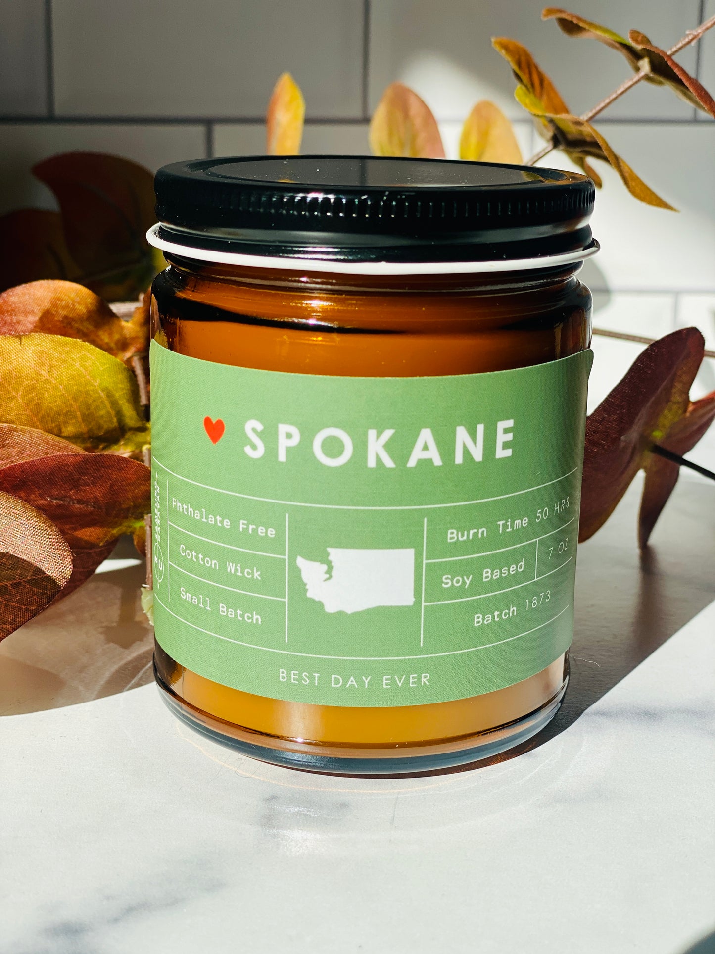 Spokane, WA Candle
