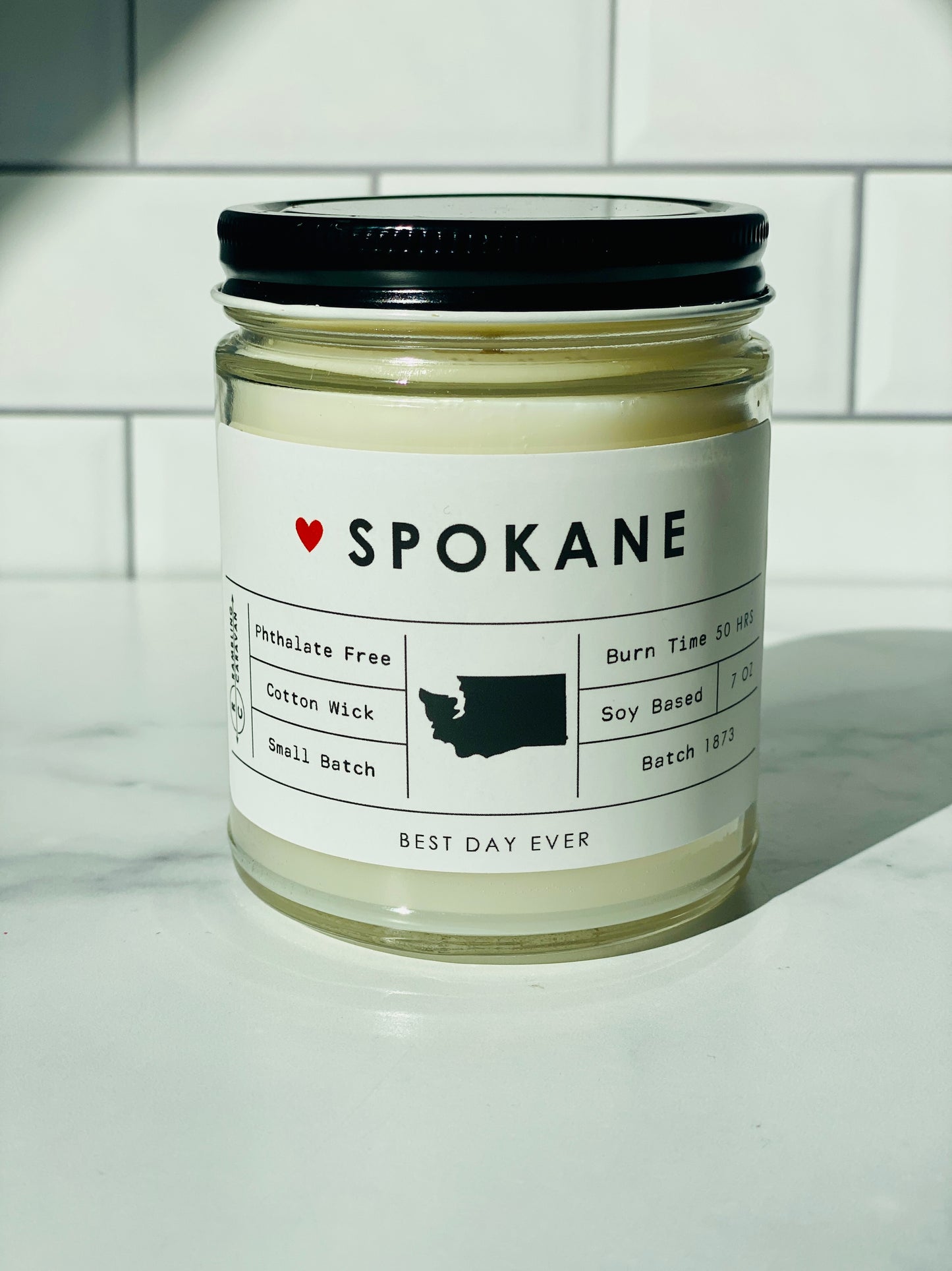 Spokane, WA Candle