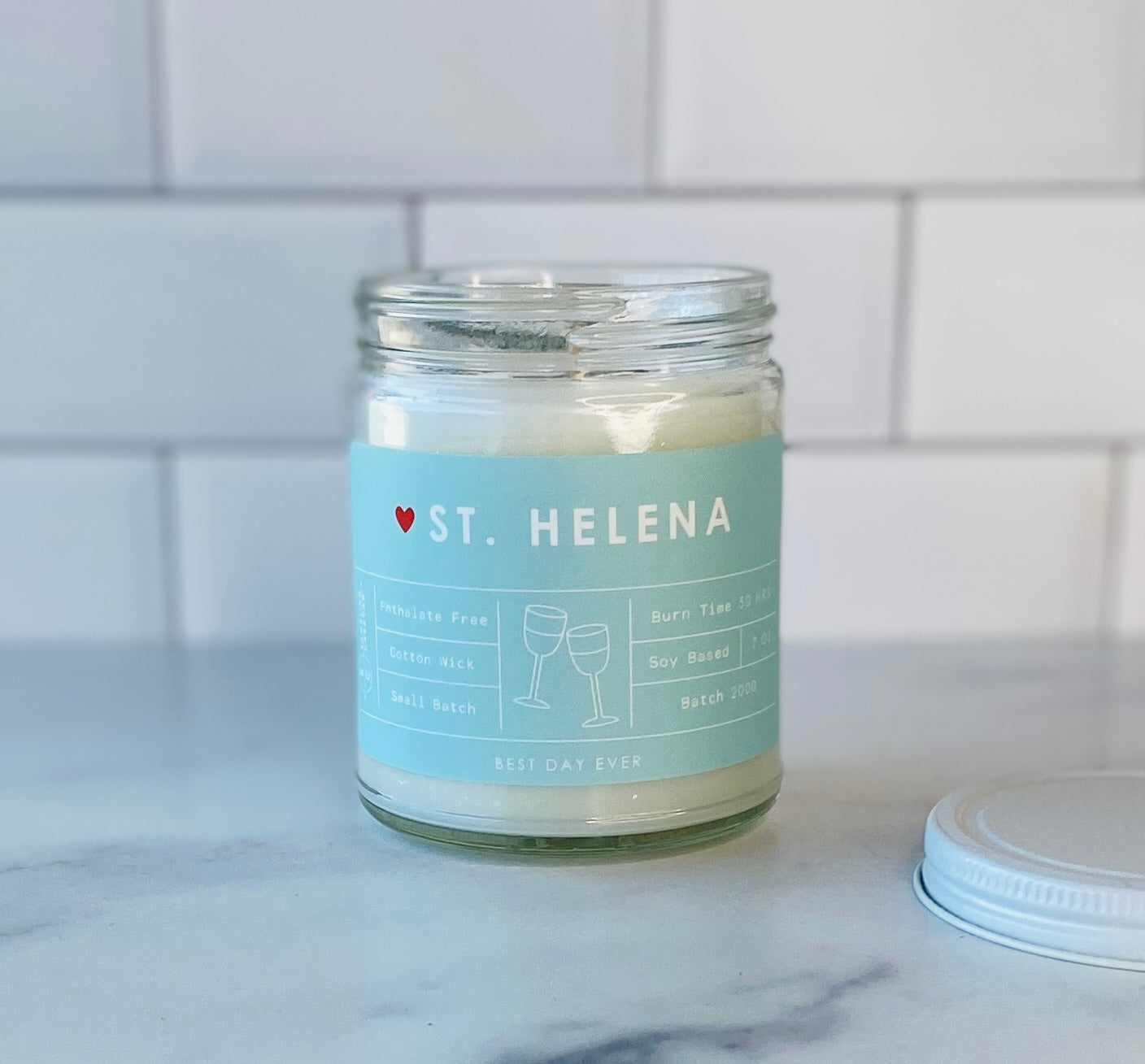 St. Helena, CA Candle