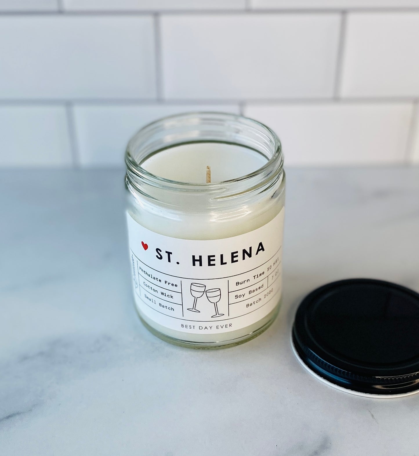 St. Helena, CA Candle