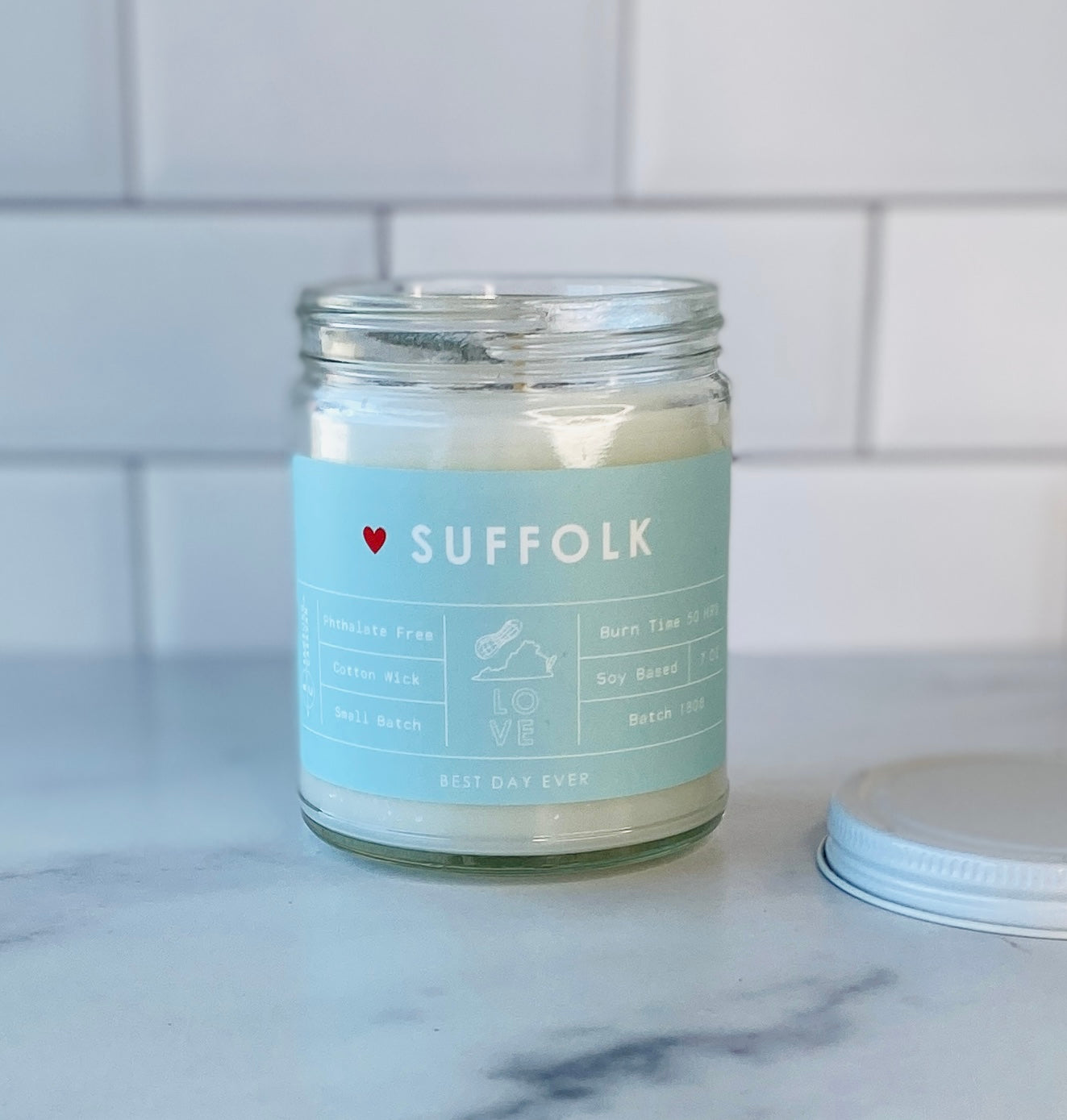Suffolk, VA Candle