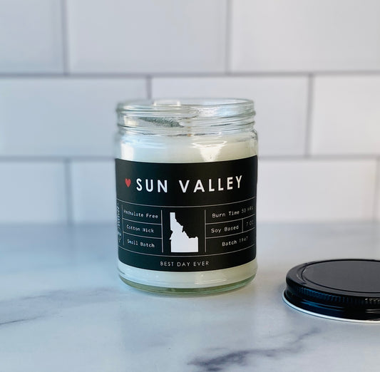 Sun Valley, ID Candle