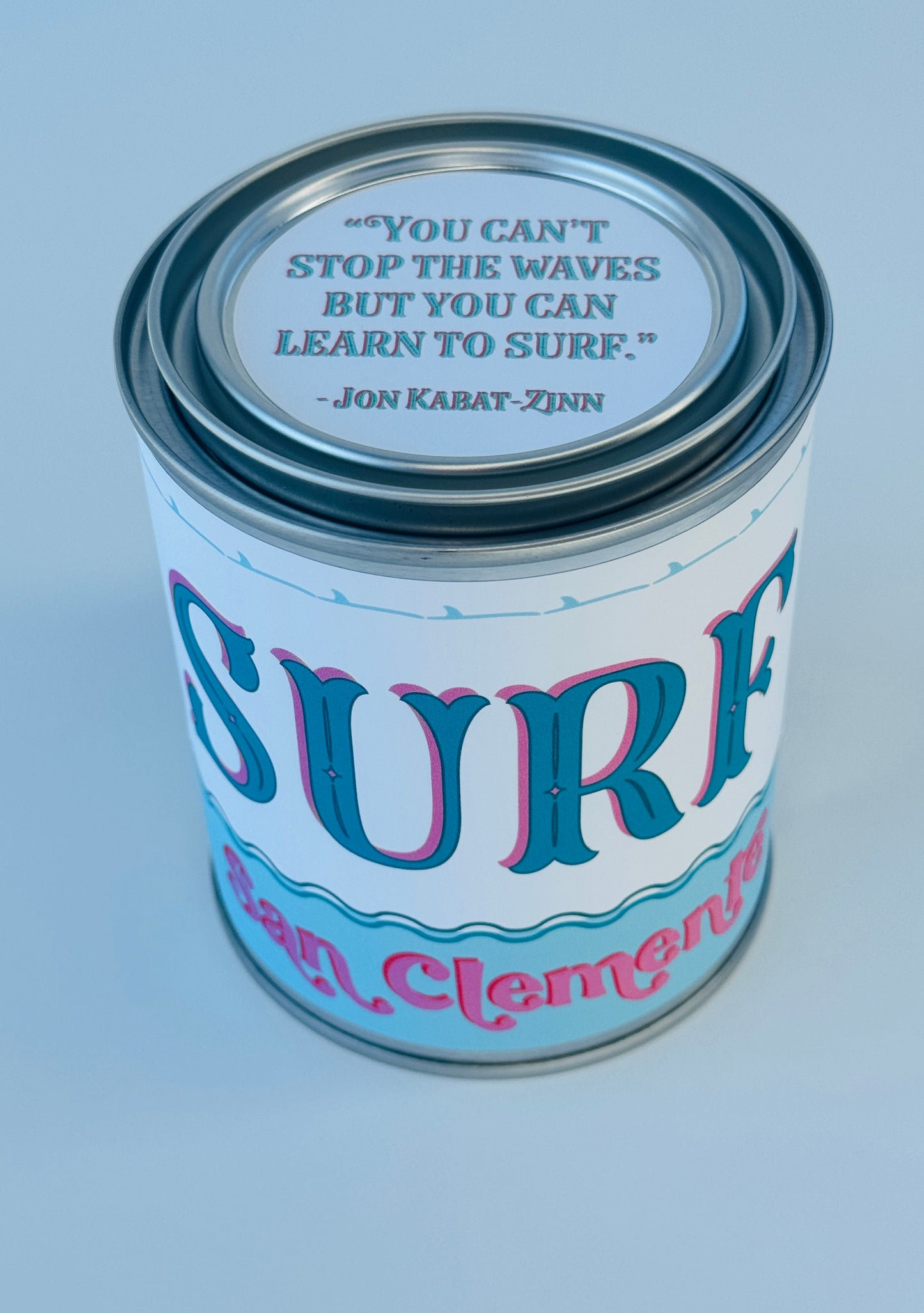 Surf San Clemente - Paint Tin Candle