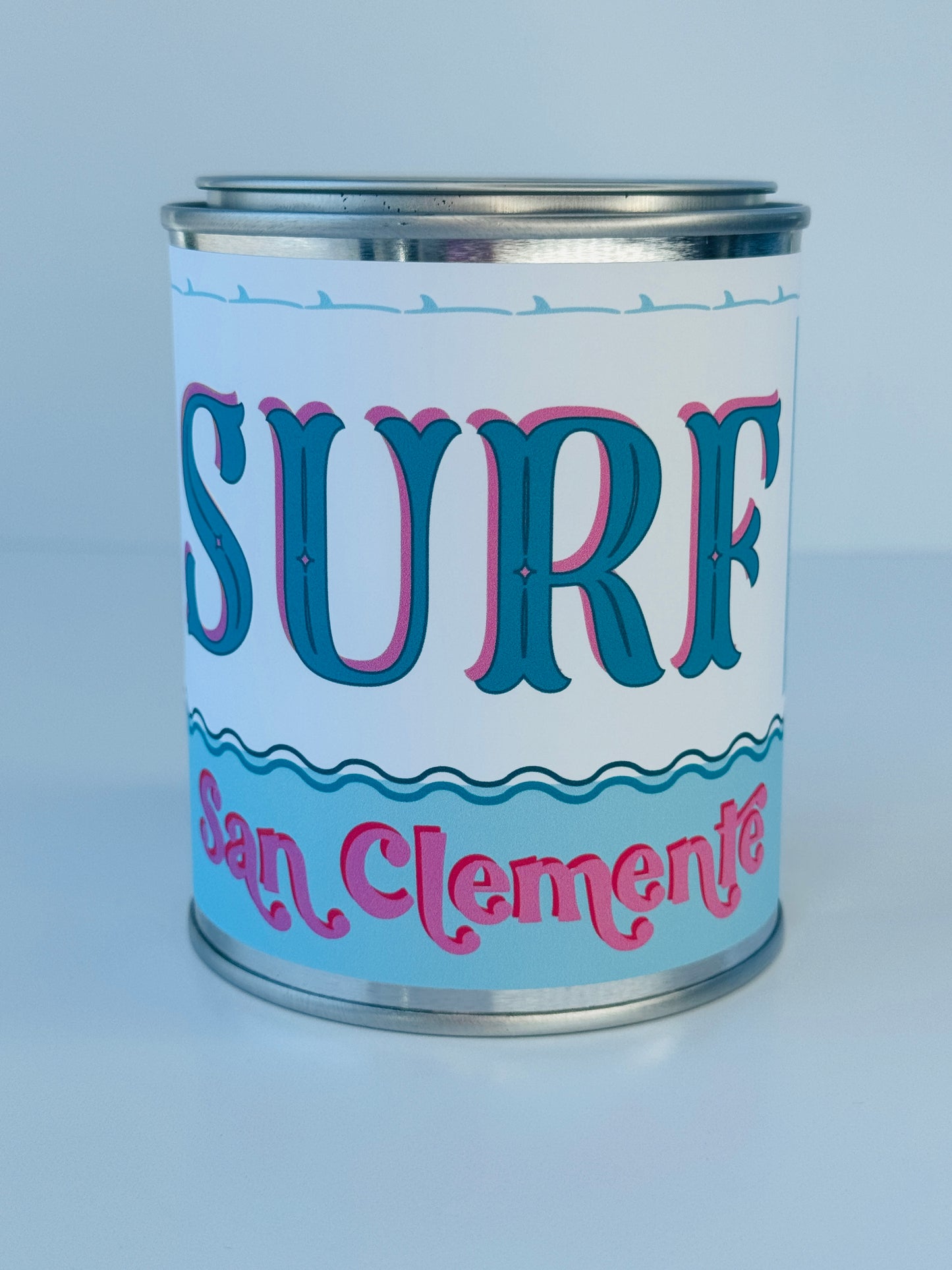 Surf San Clemente - Paint Tin Candle