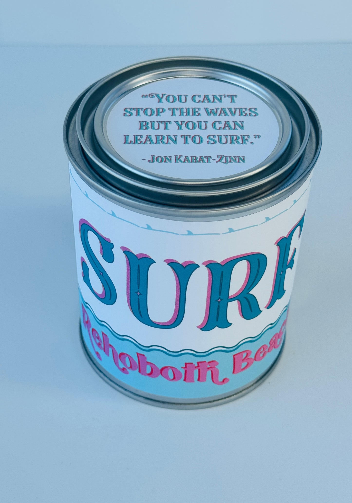 Surf Rehoboth Beach - Paint Tin Candle