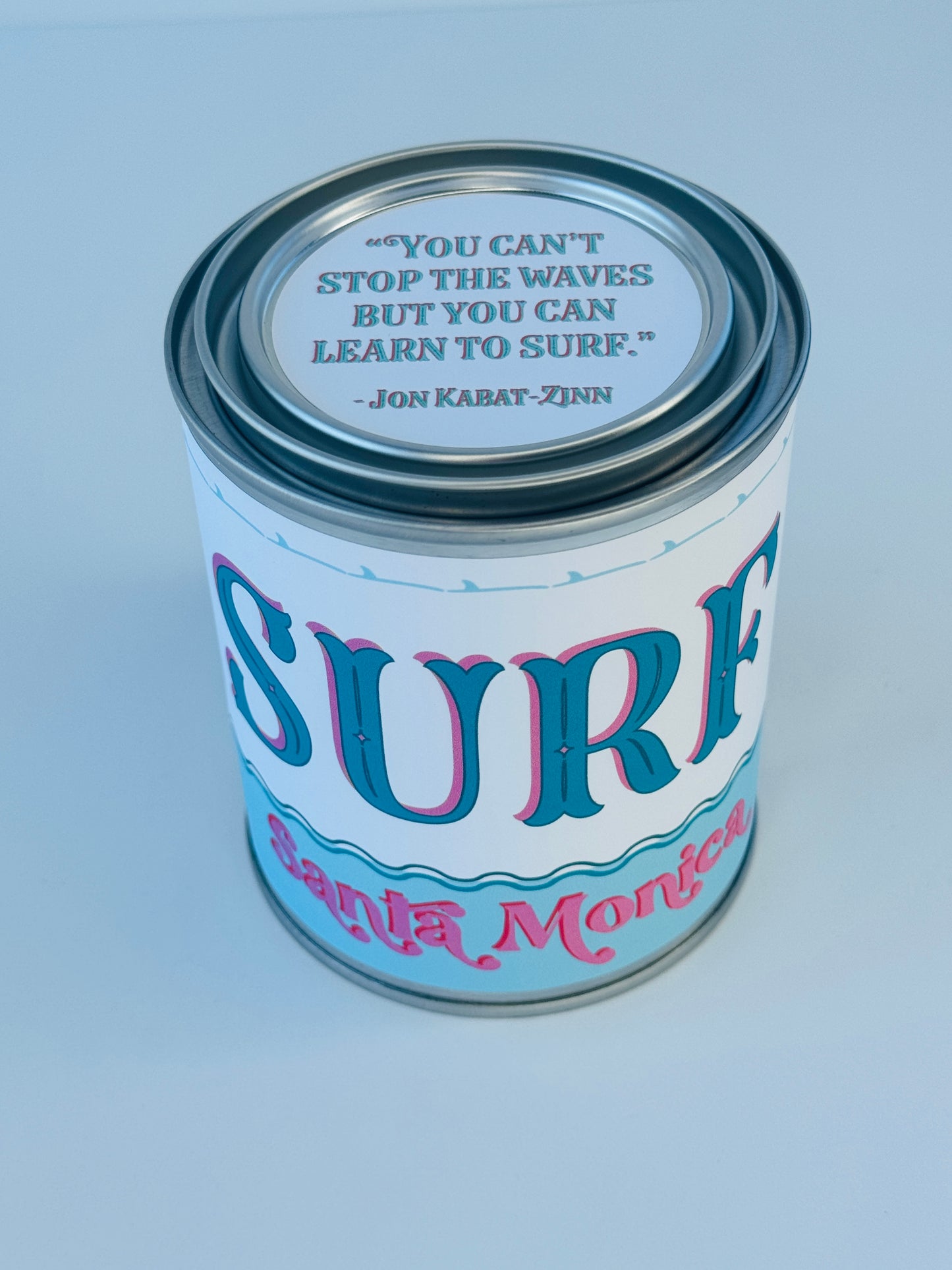 Surf Santa Monica - Paint Tin Candle