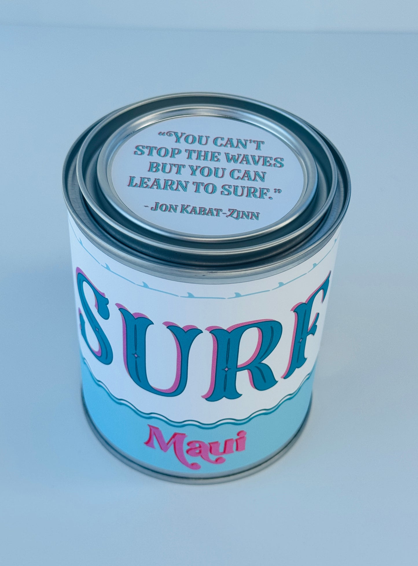 Surf Maui - Paint Tin Candle
