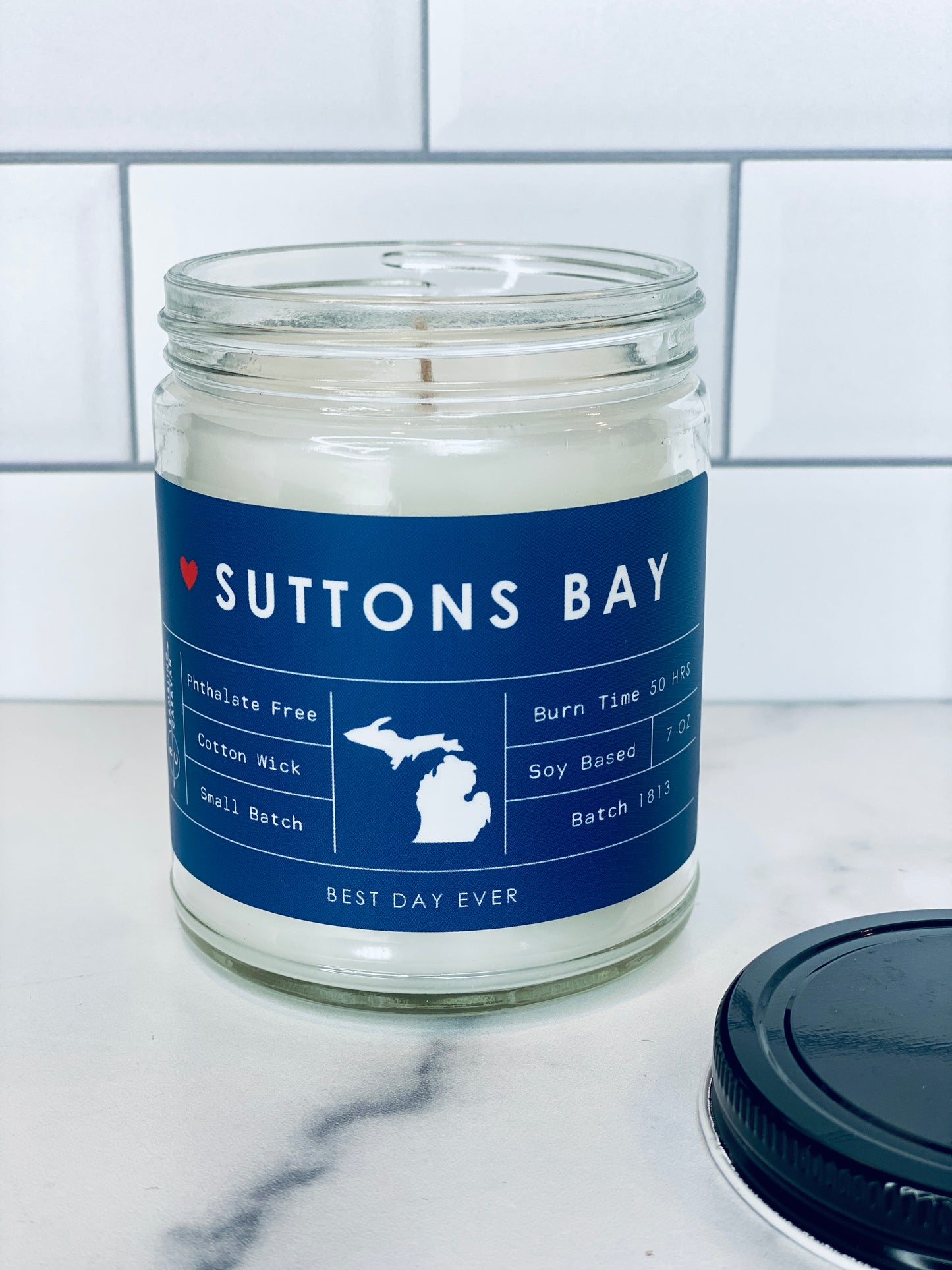 Suttons Bay, MI Candle