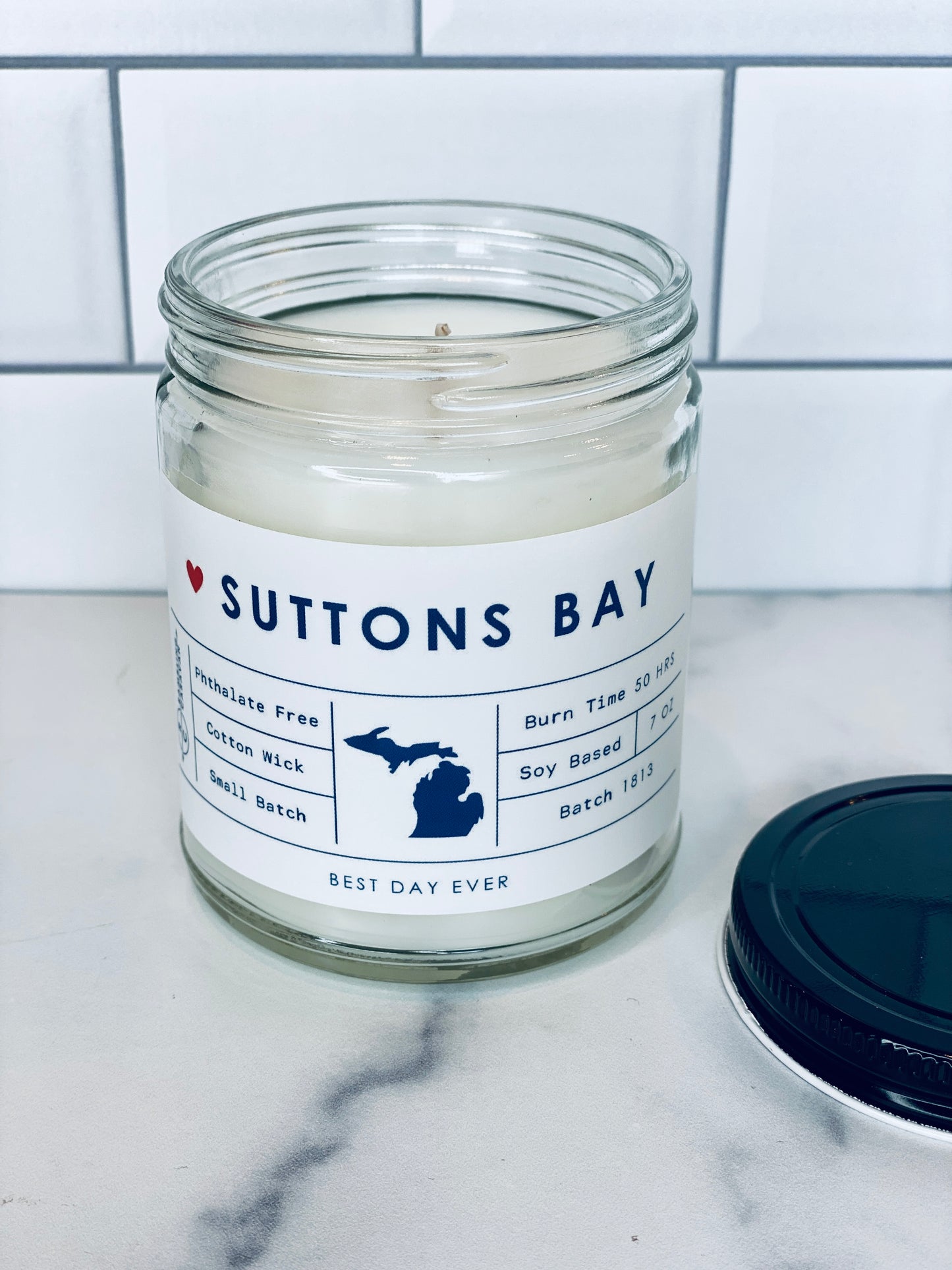 Suttons Bay, MI Candle