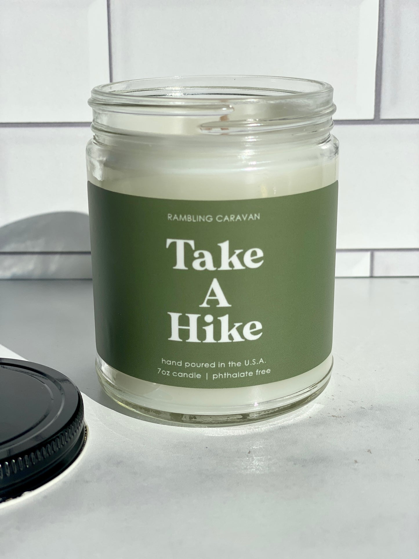 Take A Hike Candle