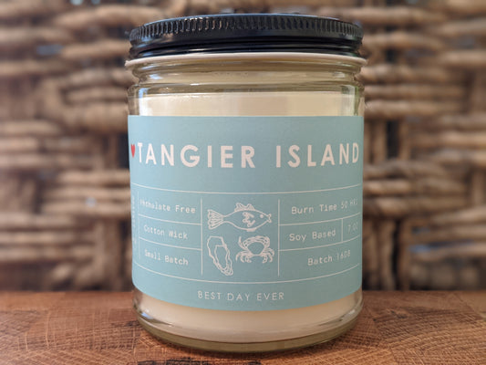 Tangier Island, VA Candle