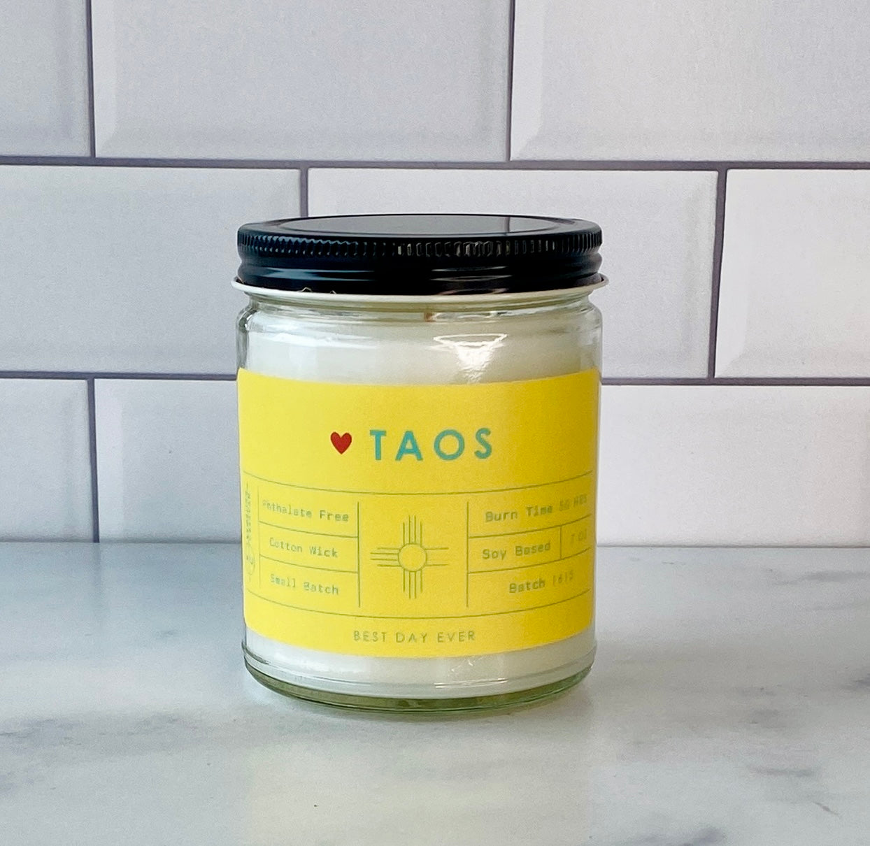 Taos, NM Candle