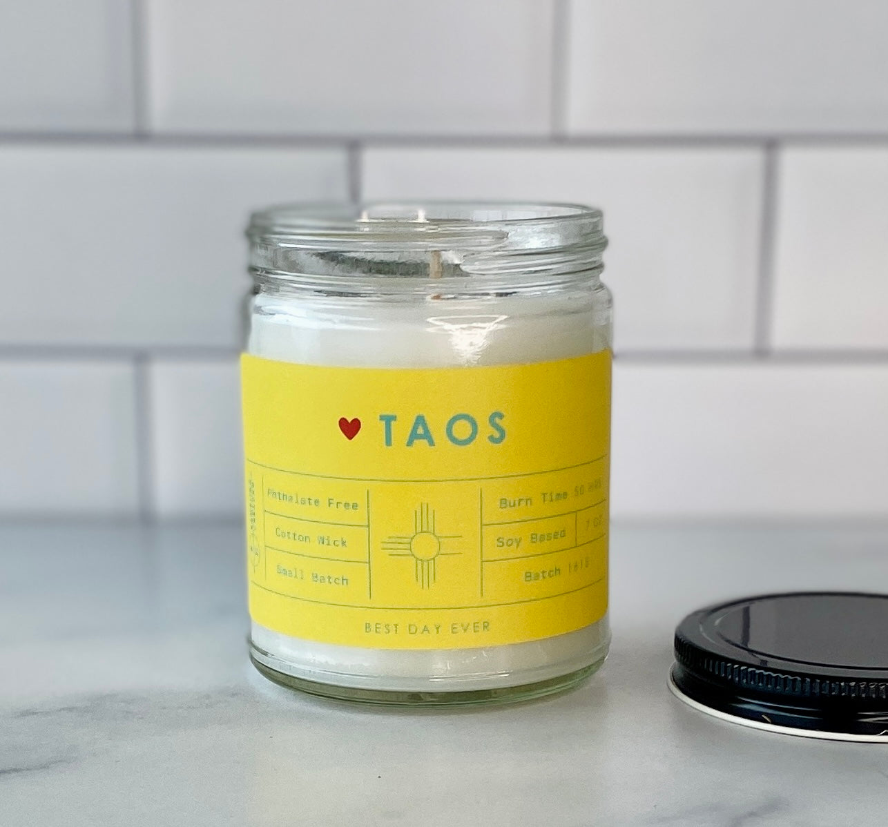 Taos, NM Candle