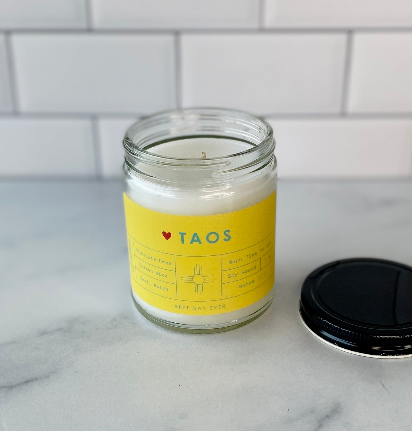 Taos, NM Candle