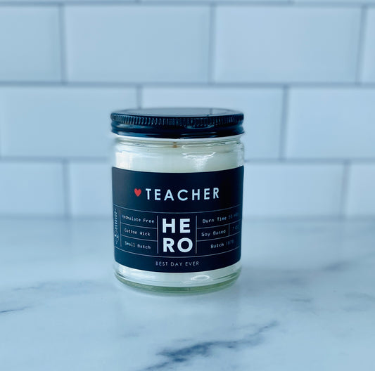 Teacher (Hero) Candle