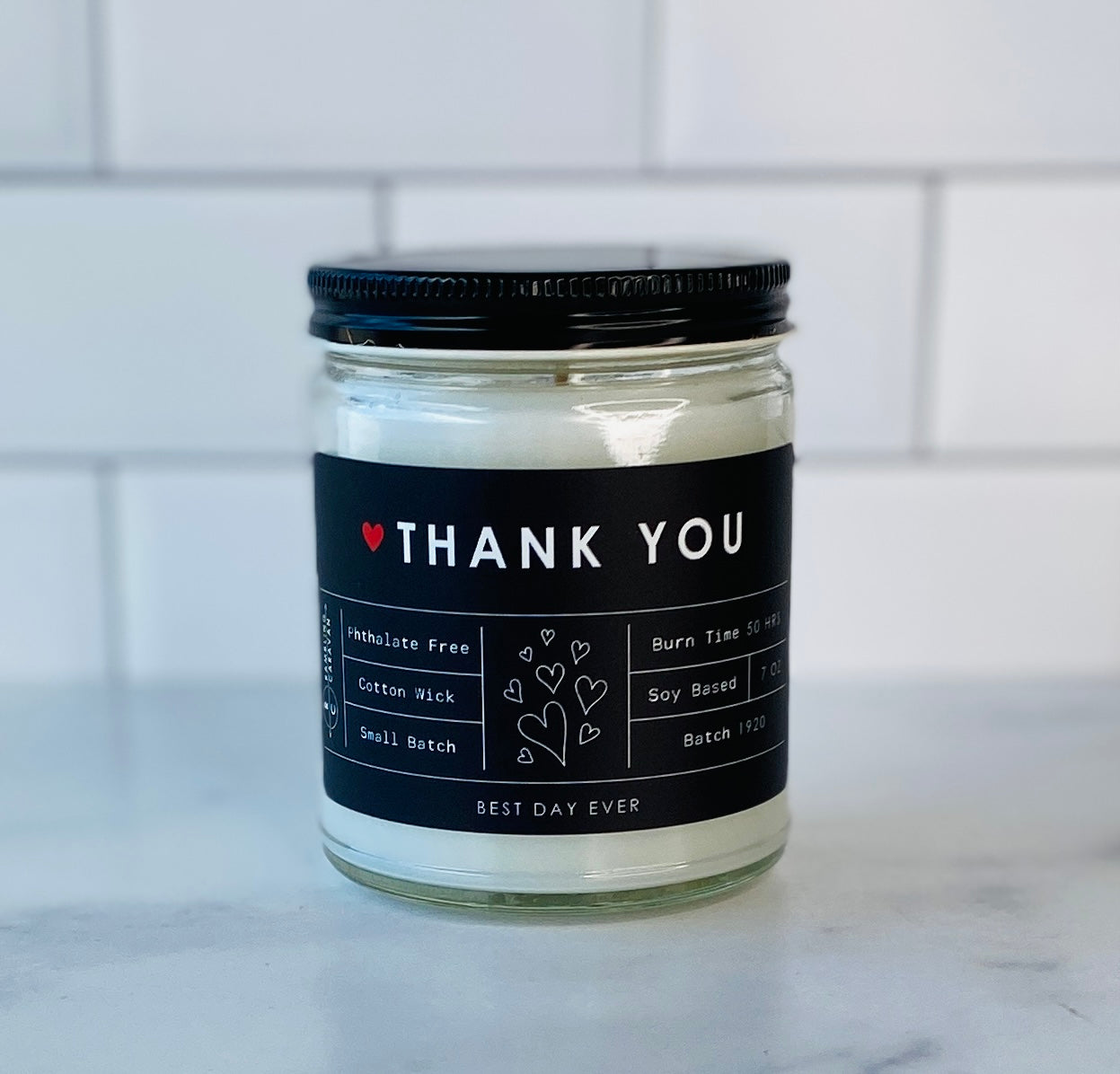 Thank You Candle