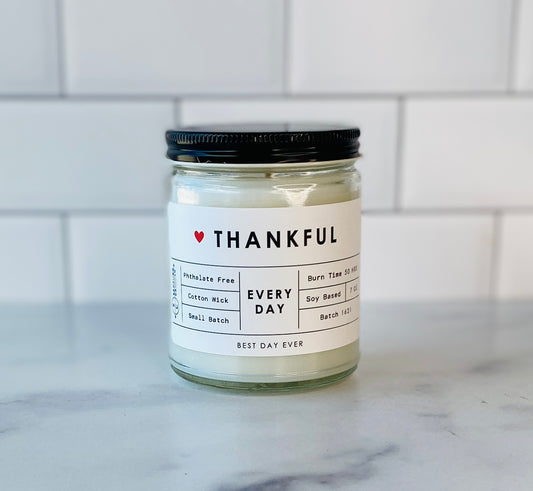 Thankful (Every Day) Candle