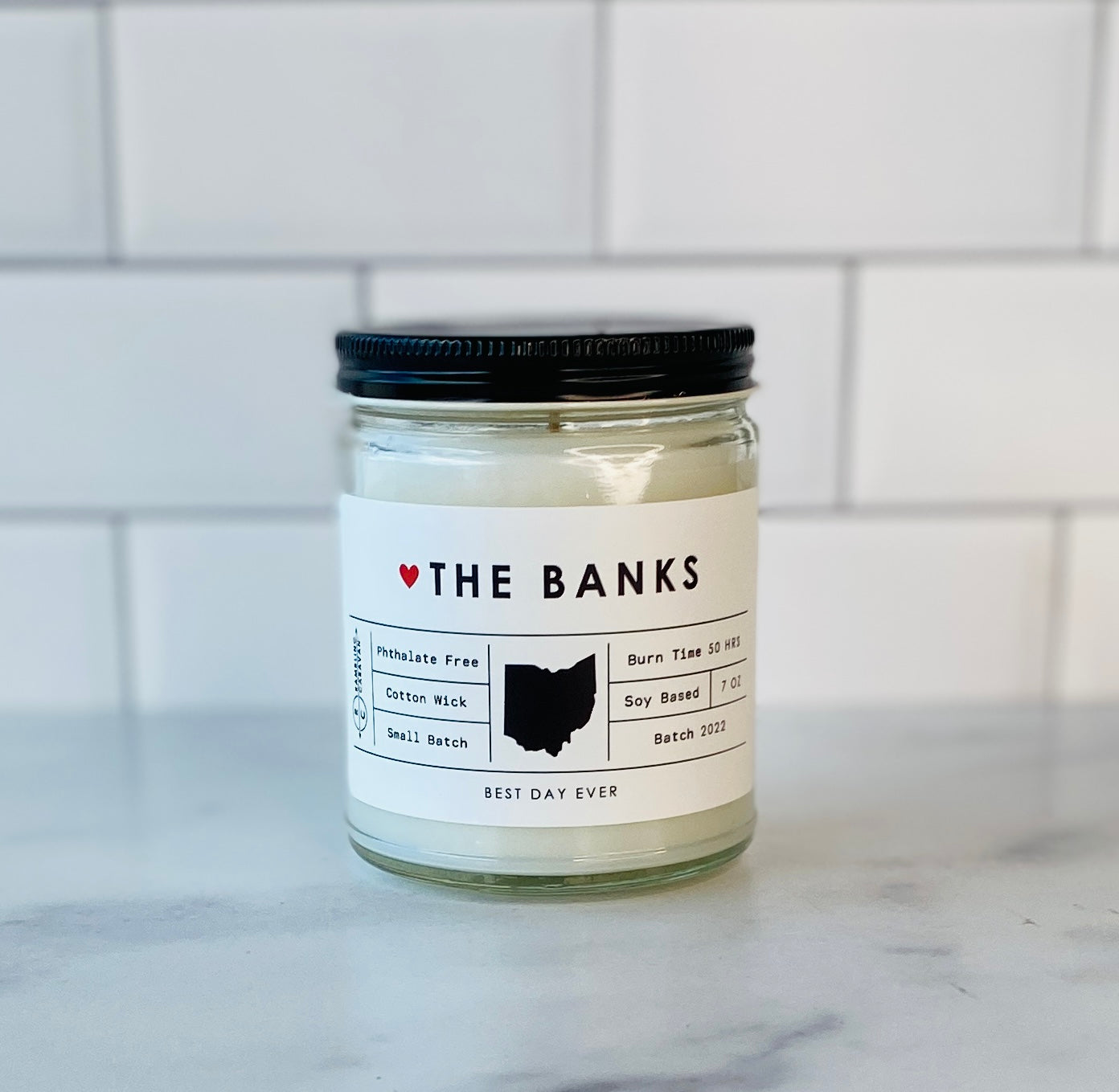 The Banks, Cincinnati, OH Candle