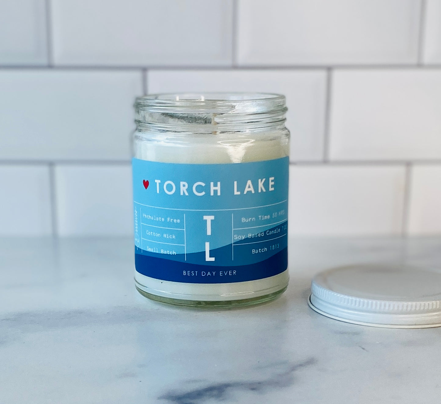 Torch Lake, MI Candle