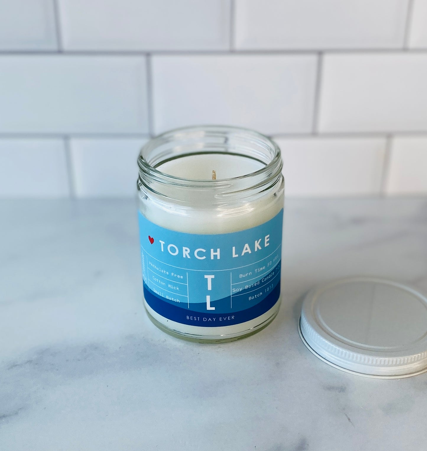 Torch Lake, MI Candle