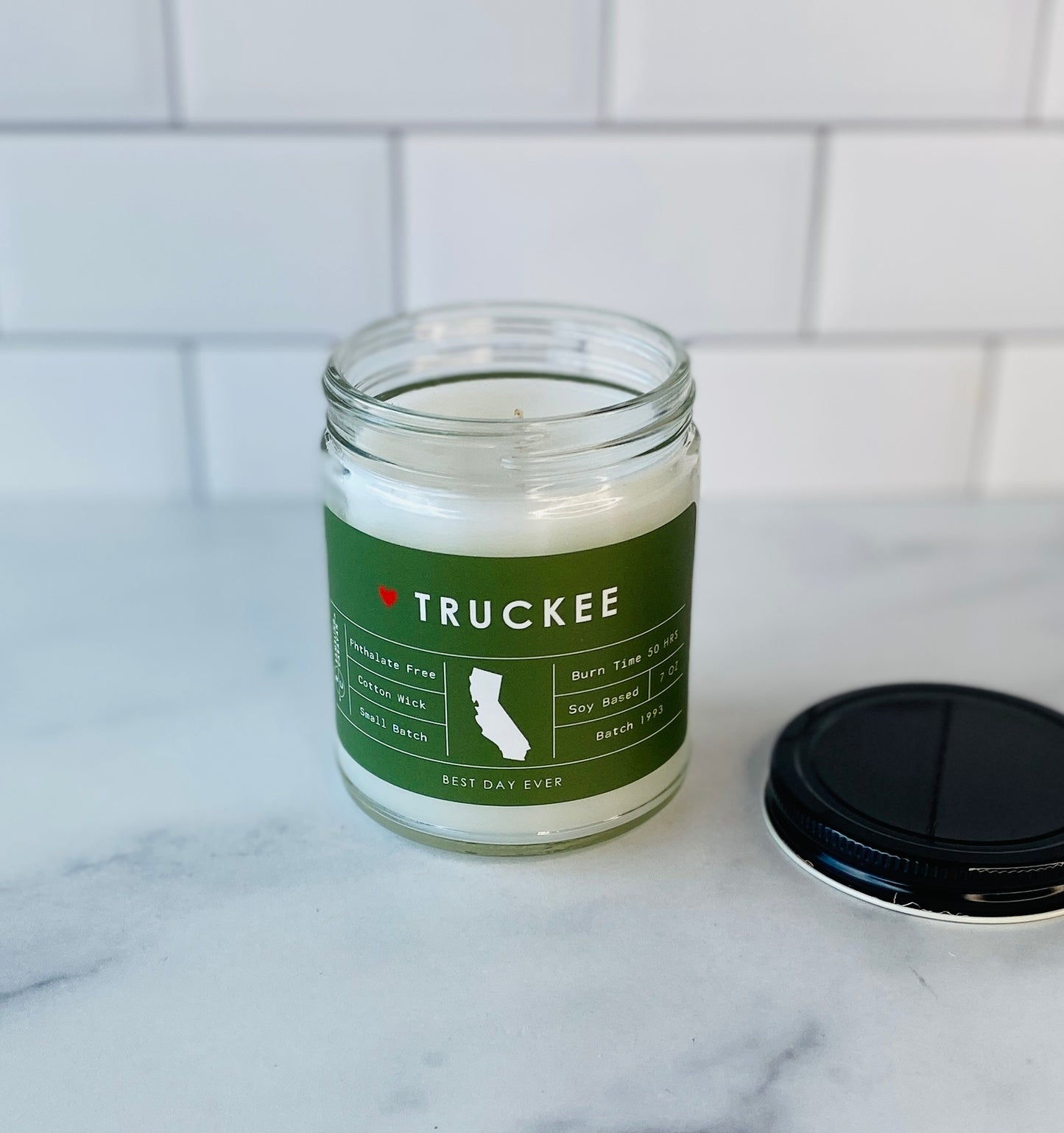 Truckee, CA Candle