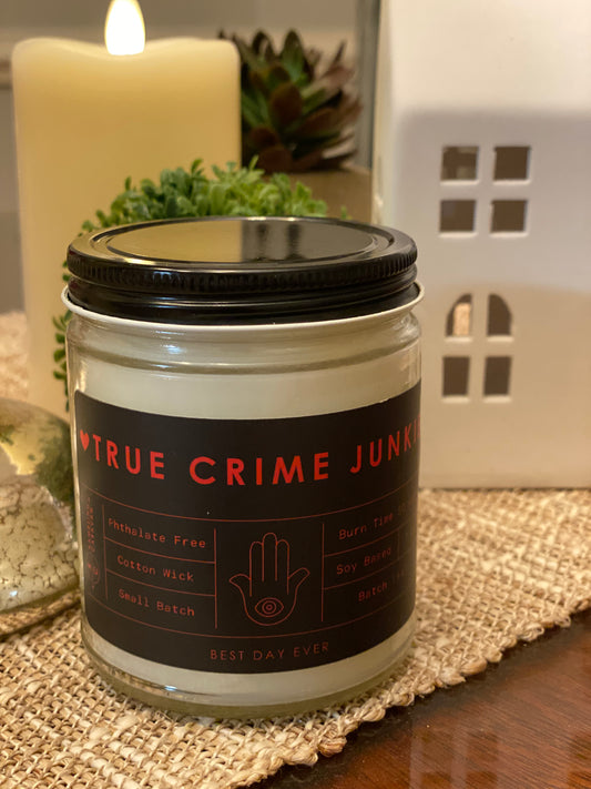 True Crime Junkie Candle