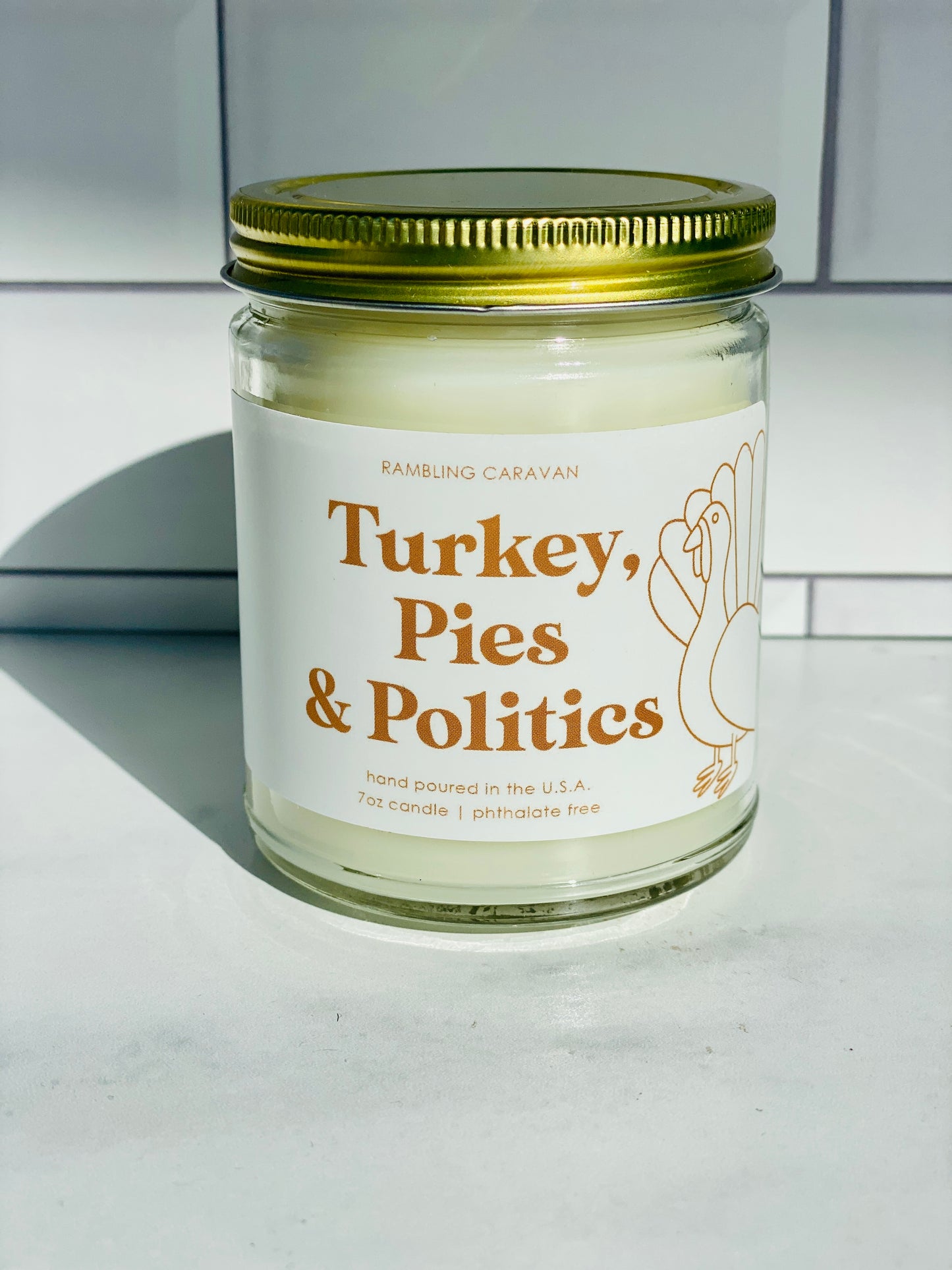 Turkey, Pies & Politics Candle