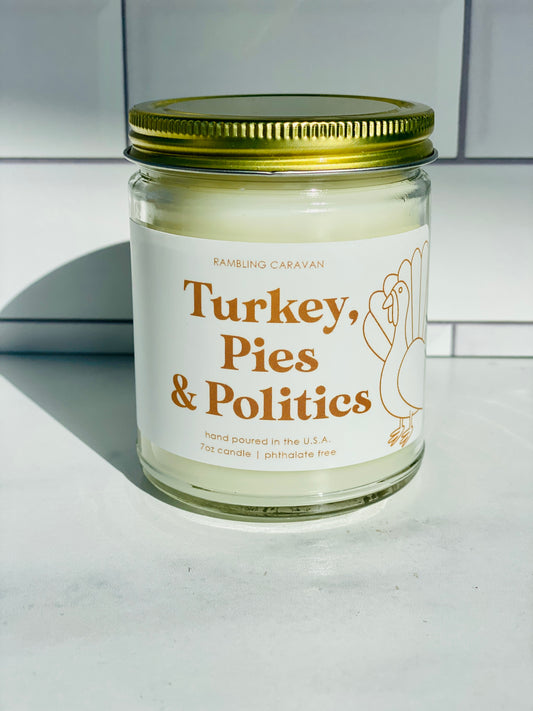 Turkey, Pies & Politics Candle
