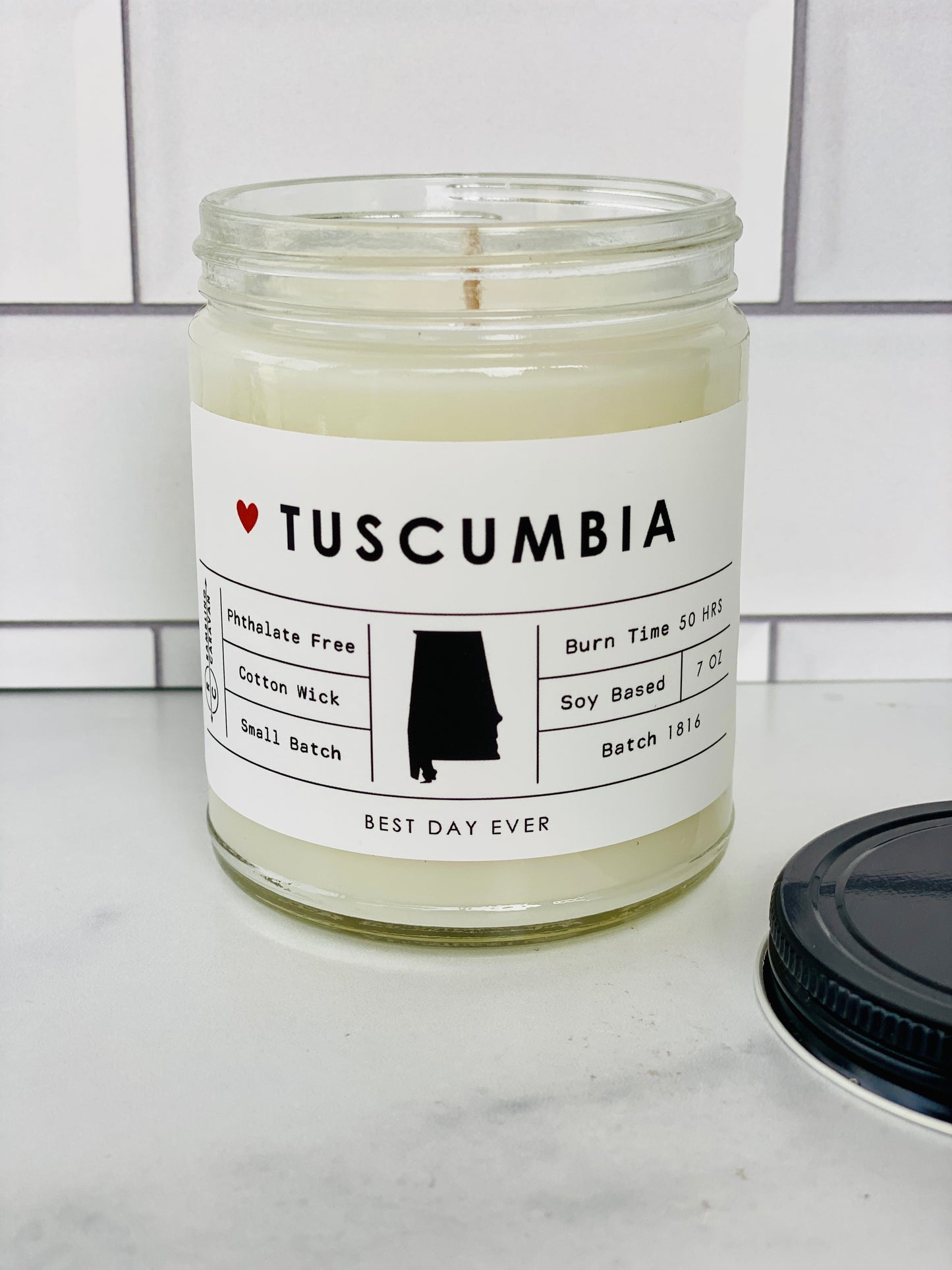 Tuscumbia, AL Candle