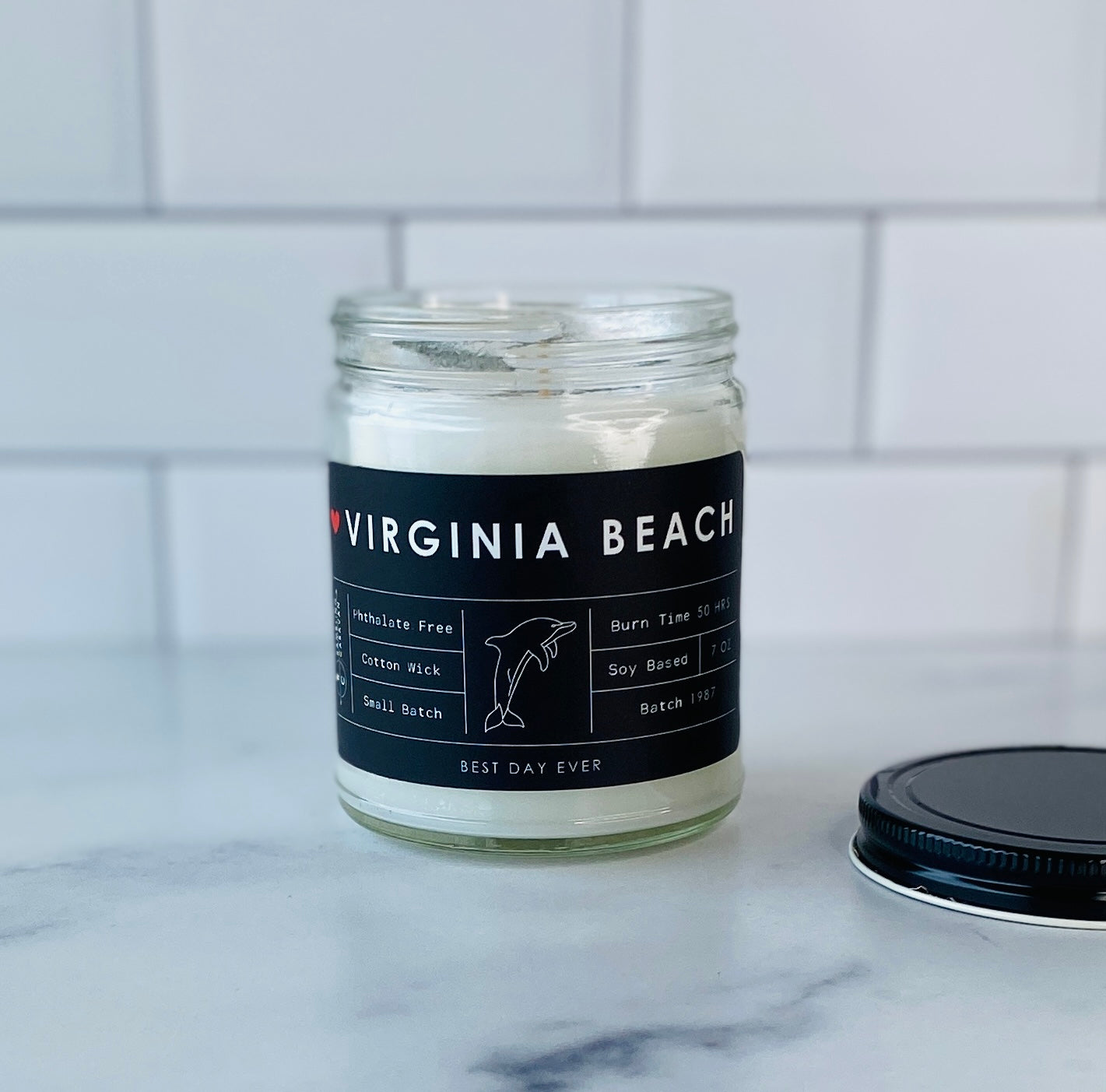 Virginia Beach, VA Candle